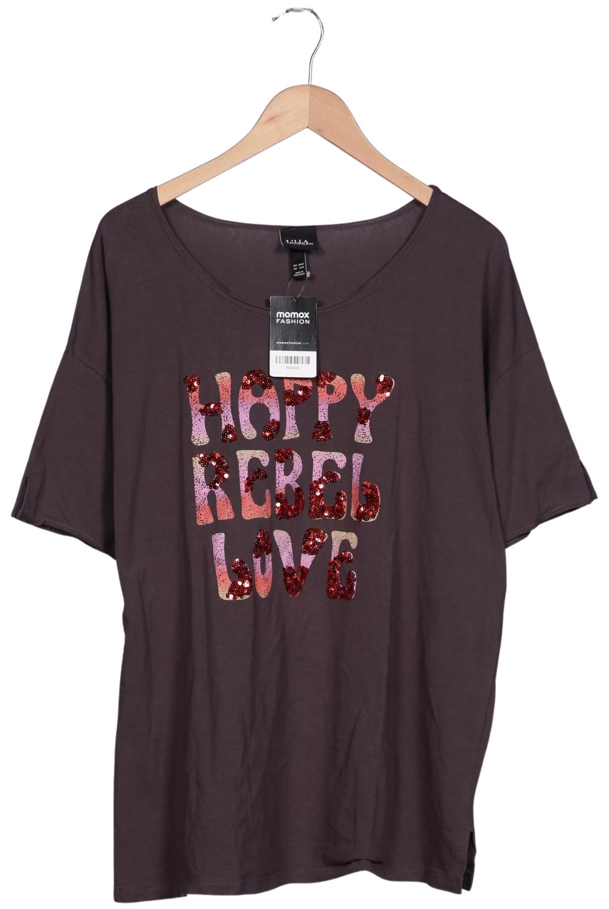 

Ulla Popken Damen T-Shirt, grau, Gr. 46