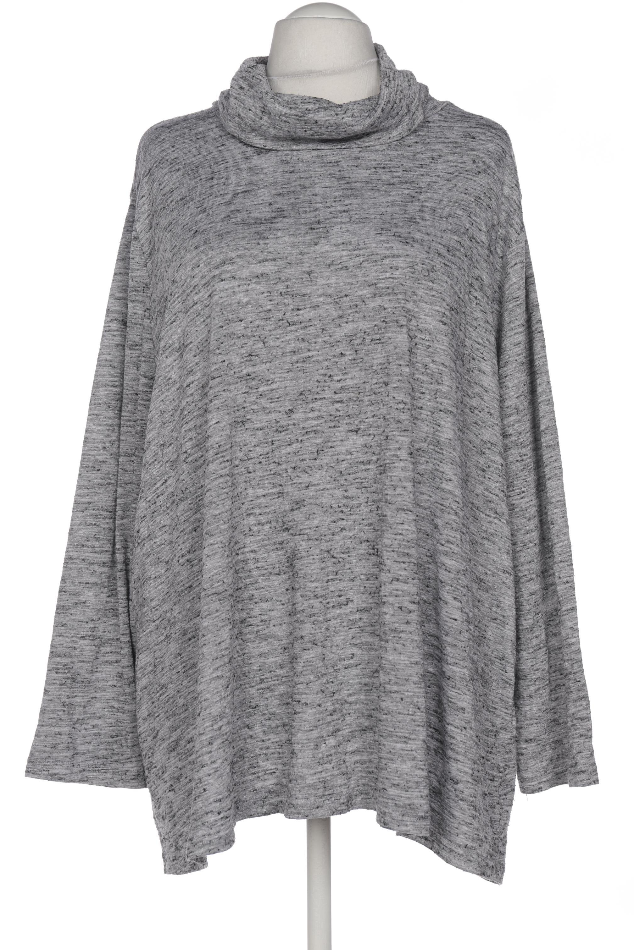 

Ulla Popken Damen Langarmshirt, grau