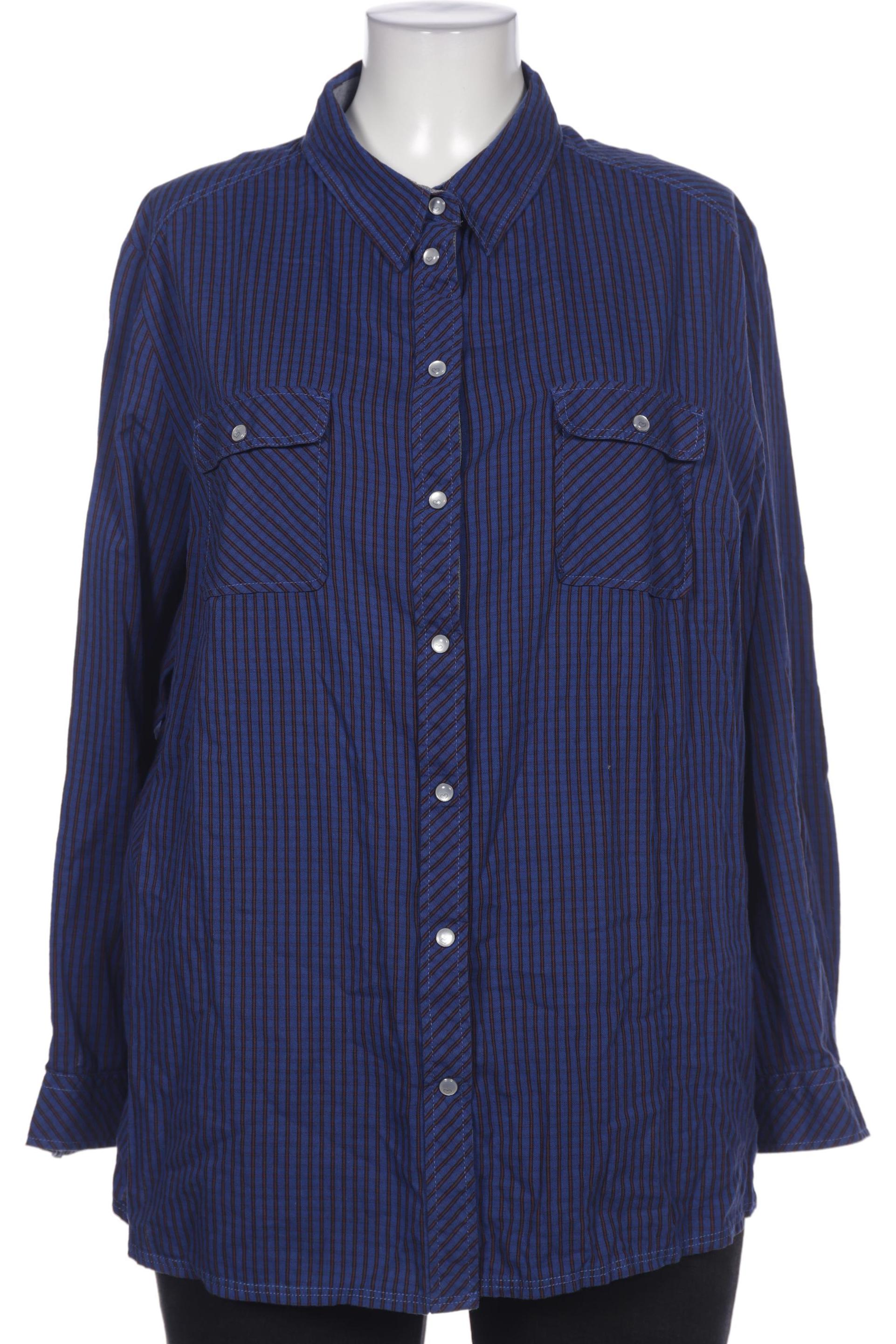 

Ulla Popken Damen Bluse, marineblau, Gr. 46