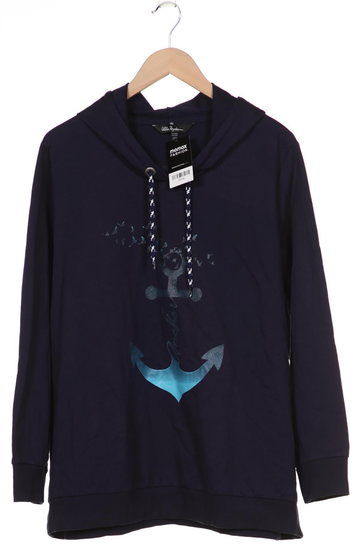 

Ulla Popken Damen Kapuzenpullover, marineblau