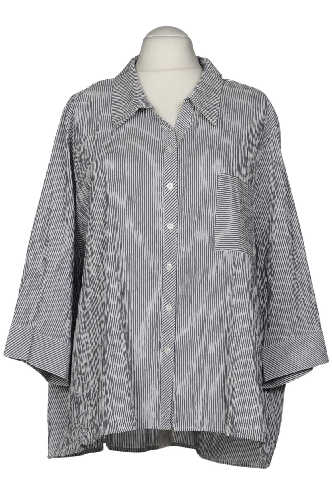 

Ulla Popken Damen Bluse, grau, Gr. 58