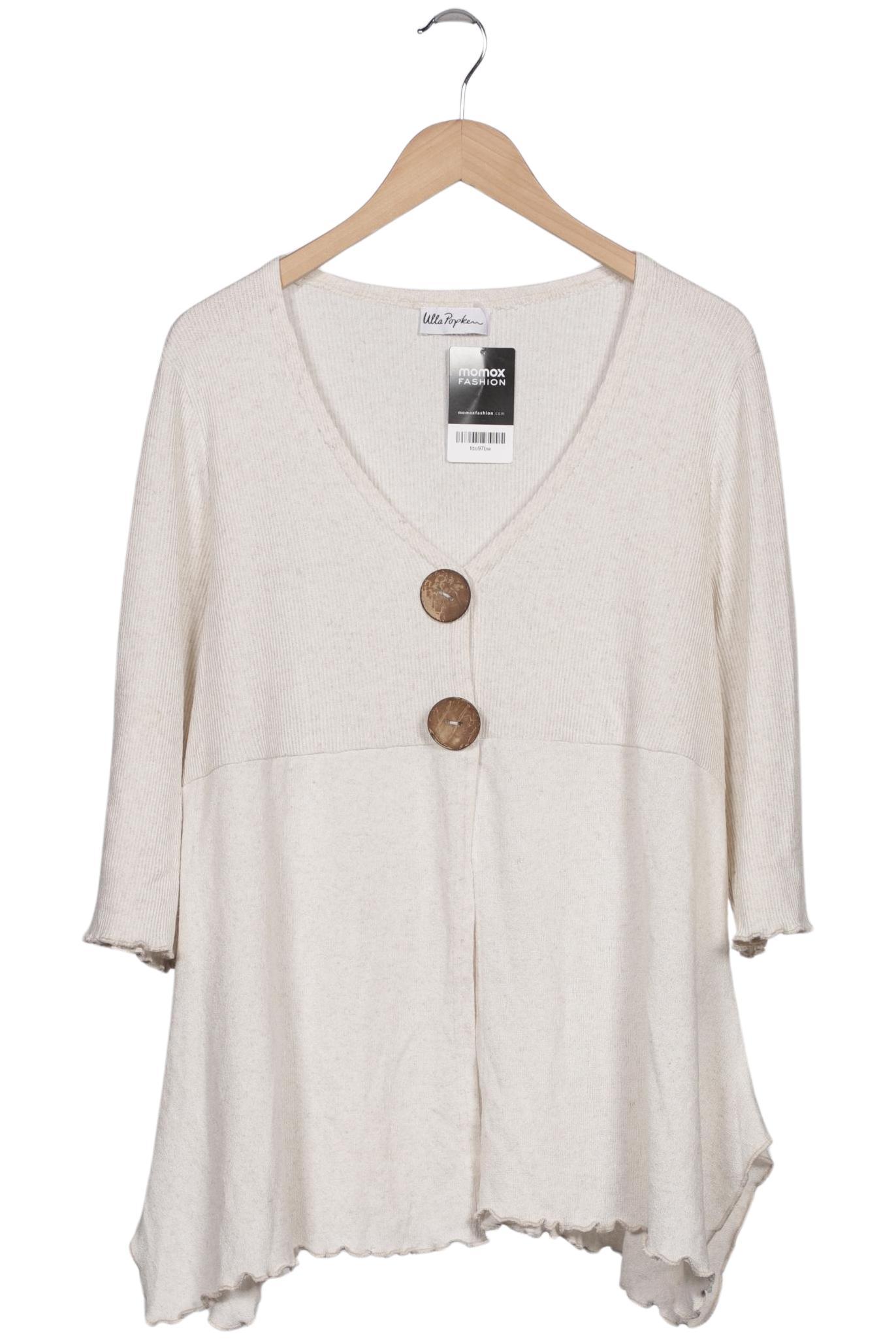 

Ulla Popken Damen Strickjacke, beige, Gr. 50