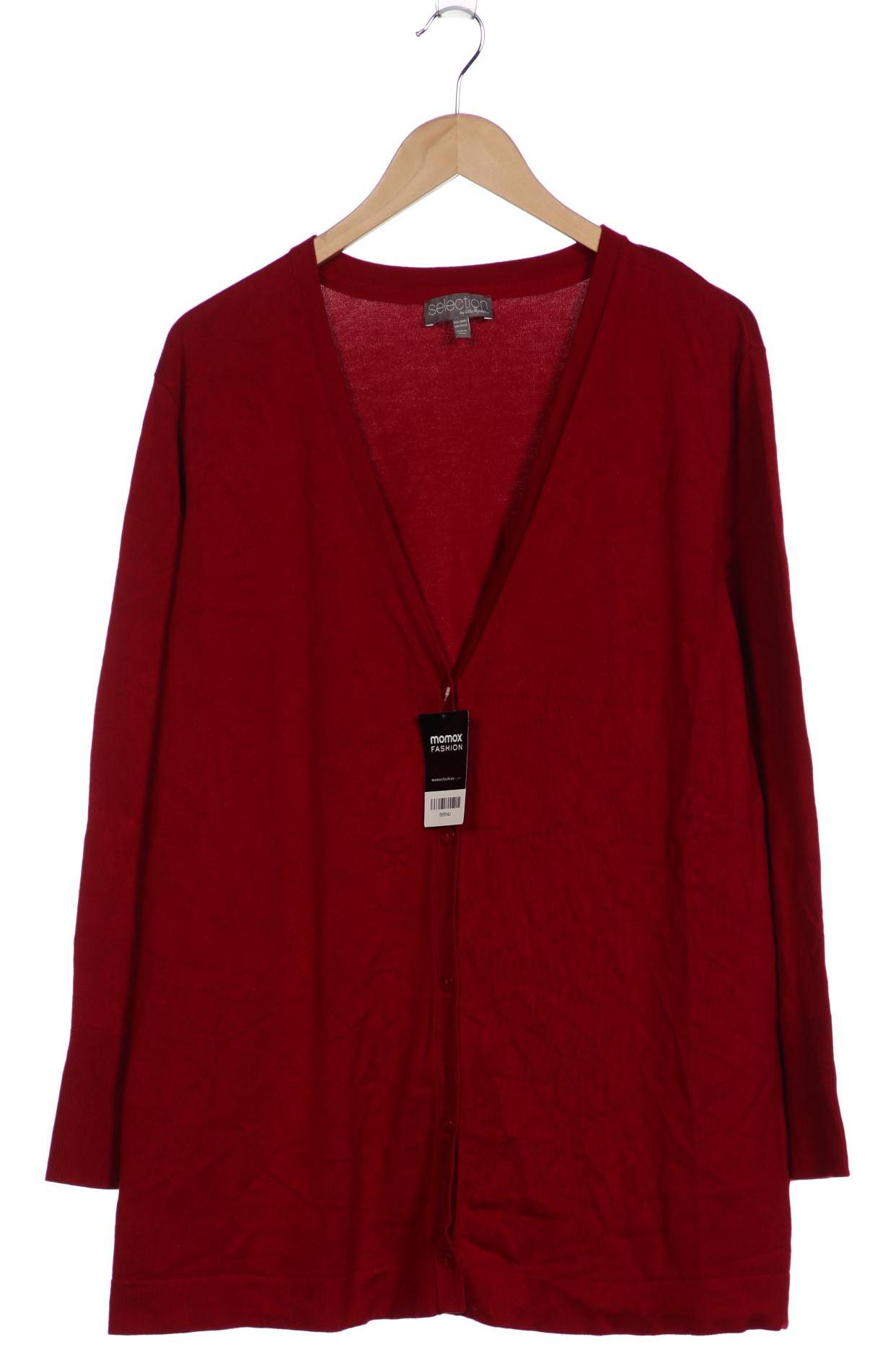 

Ulla Popken Damen Strickjacke, rot, Gr. 50