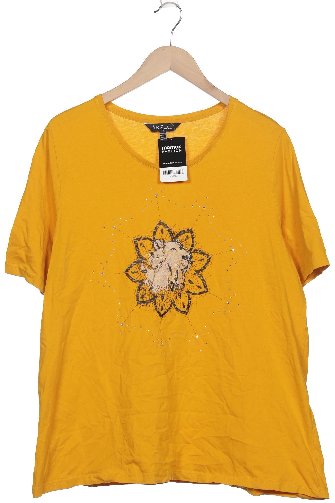 

Ulla Popken Damen T-Shirt, gelb, Gr. 46