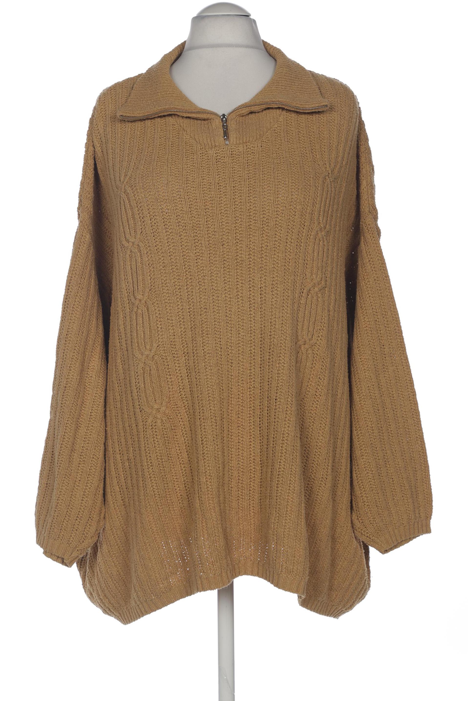 

Ulla Popken Damen Pullover, beige, Gr. 54