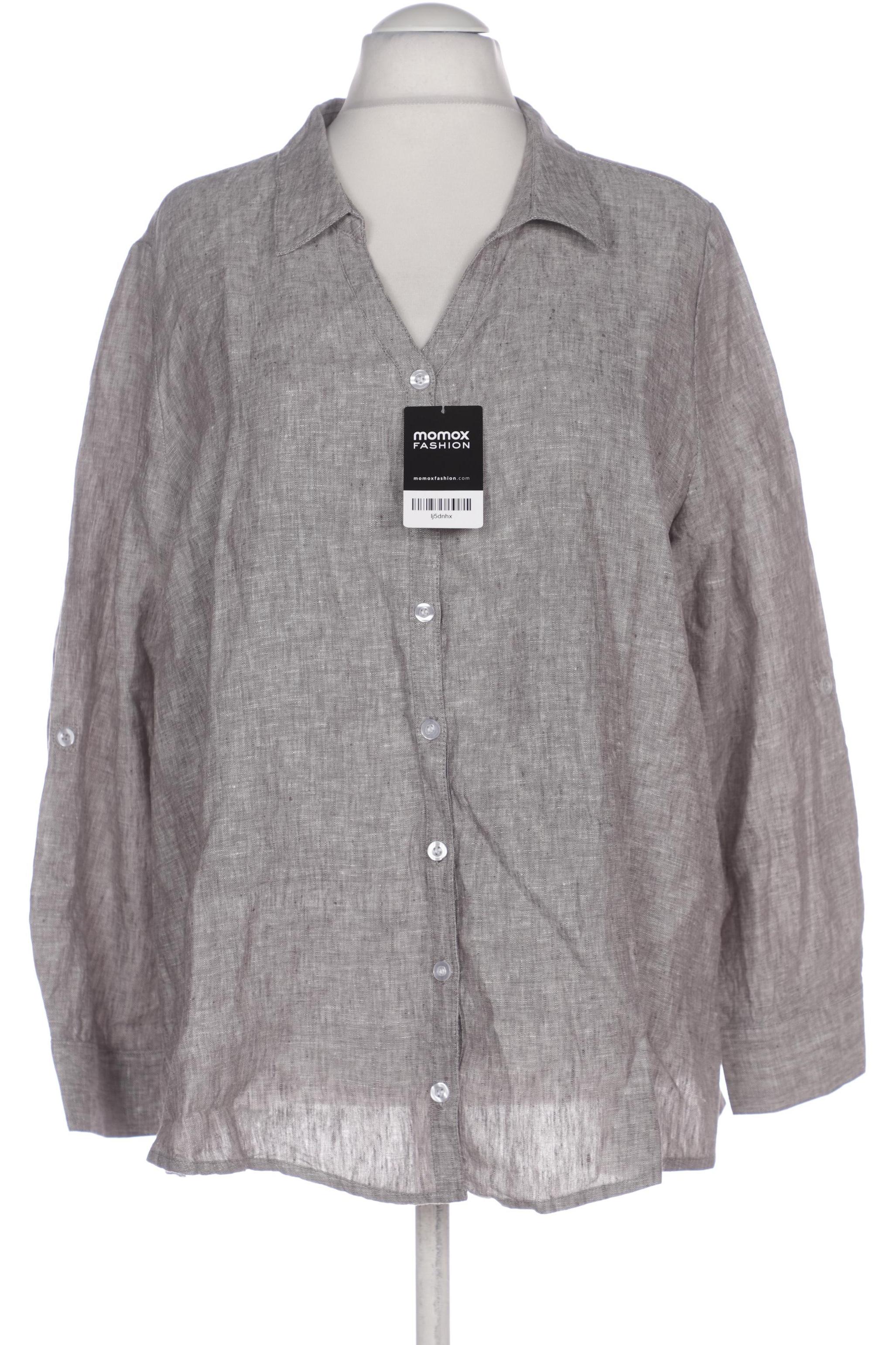 

Ulla Popken Damen Bluse, grau, Gr. 52