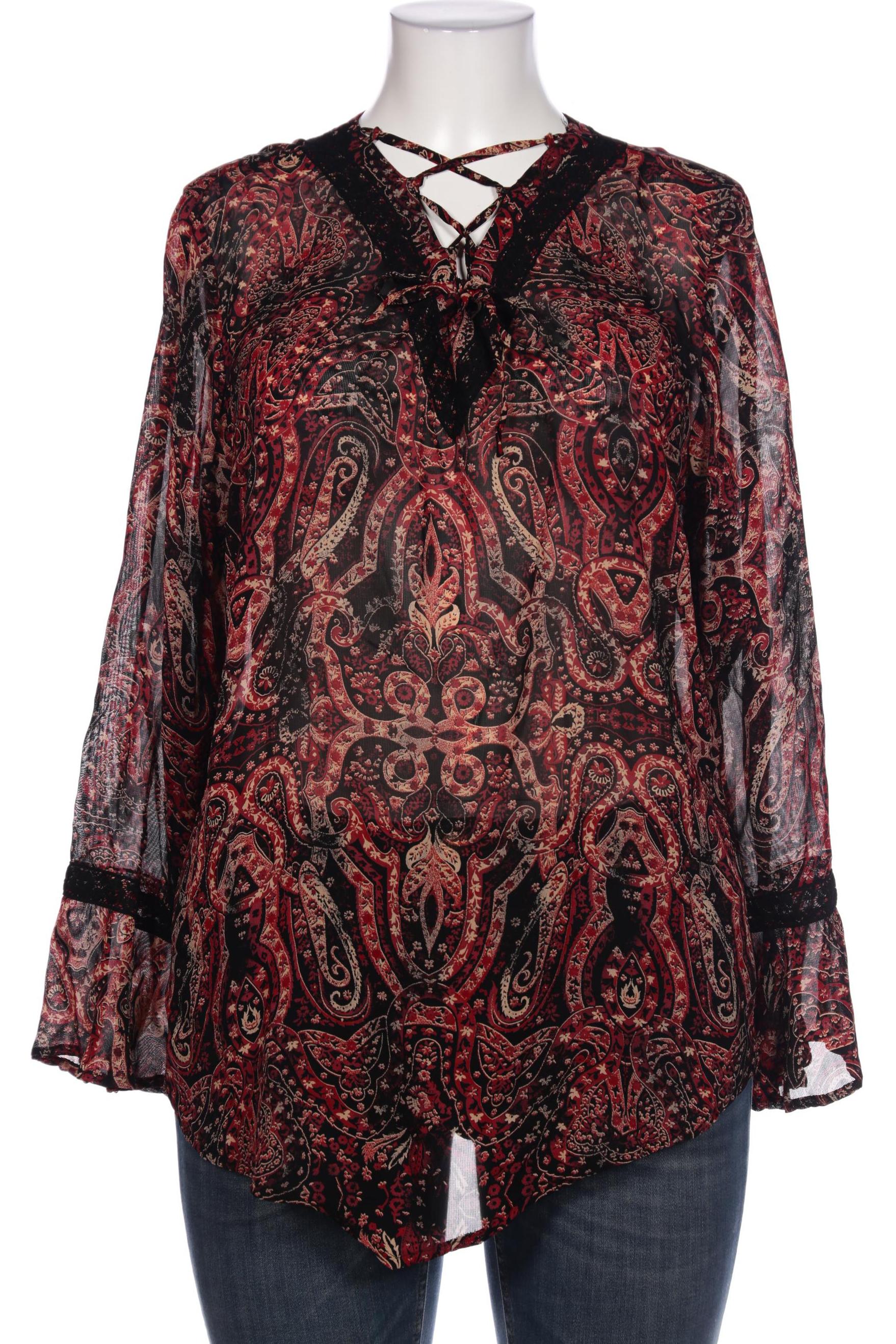 

Ulla Popken Damen Bluse, bordeaux