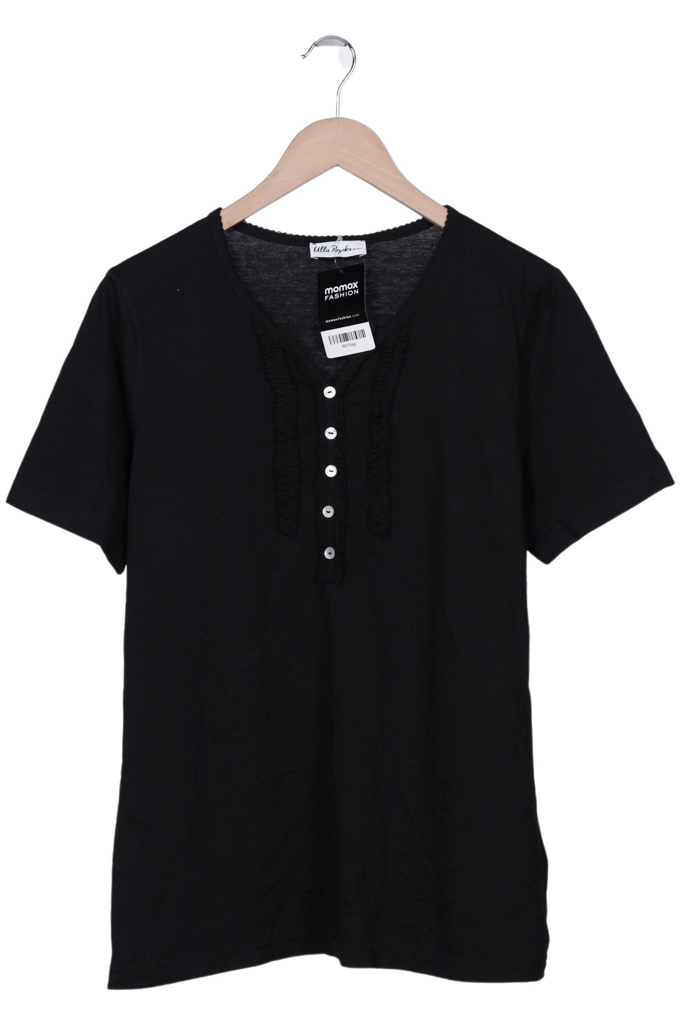 

Ulla Popken Damen T-Shirt, schwarz, Gr. 42