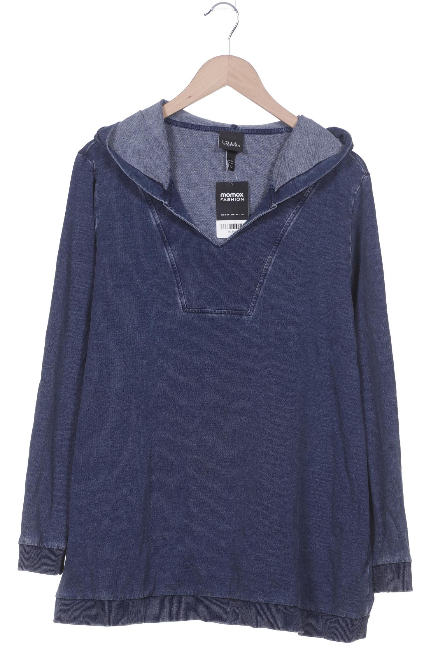 

Ulla Popken Damen Kapuzenpullover, marineblau, Gr. 50