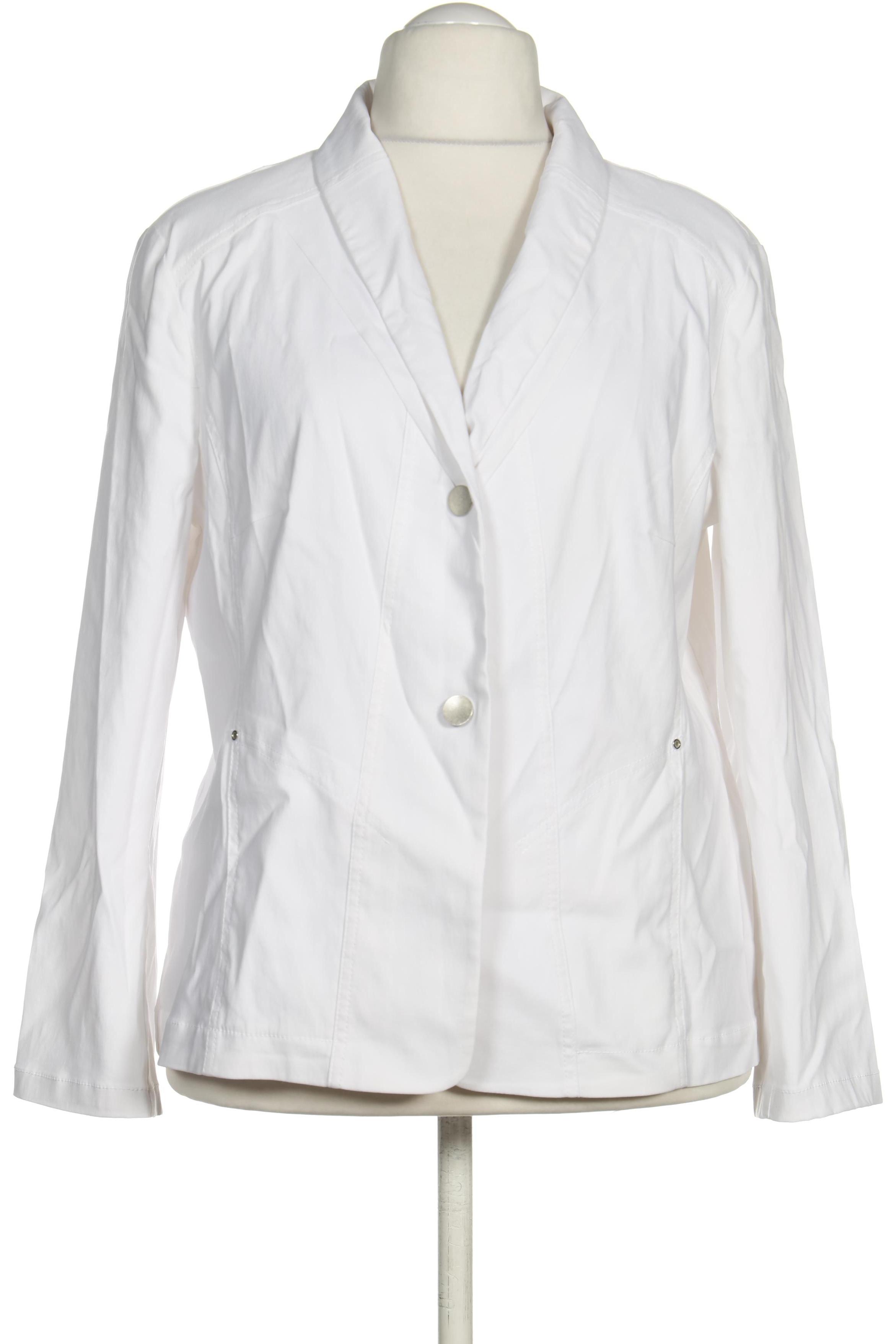 

Ulla Popken Damen Blazer, weiß, Gr. 46