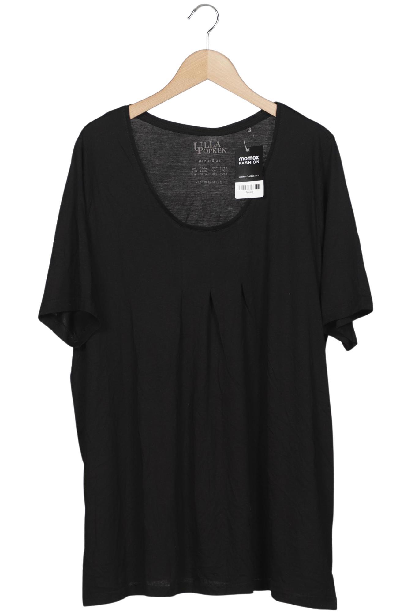 

Ulla Popken Damen T-Shirt, schwarz, Gr. 50