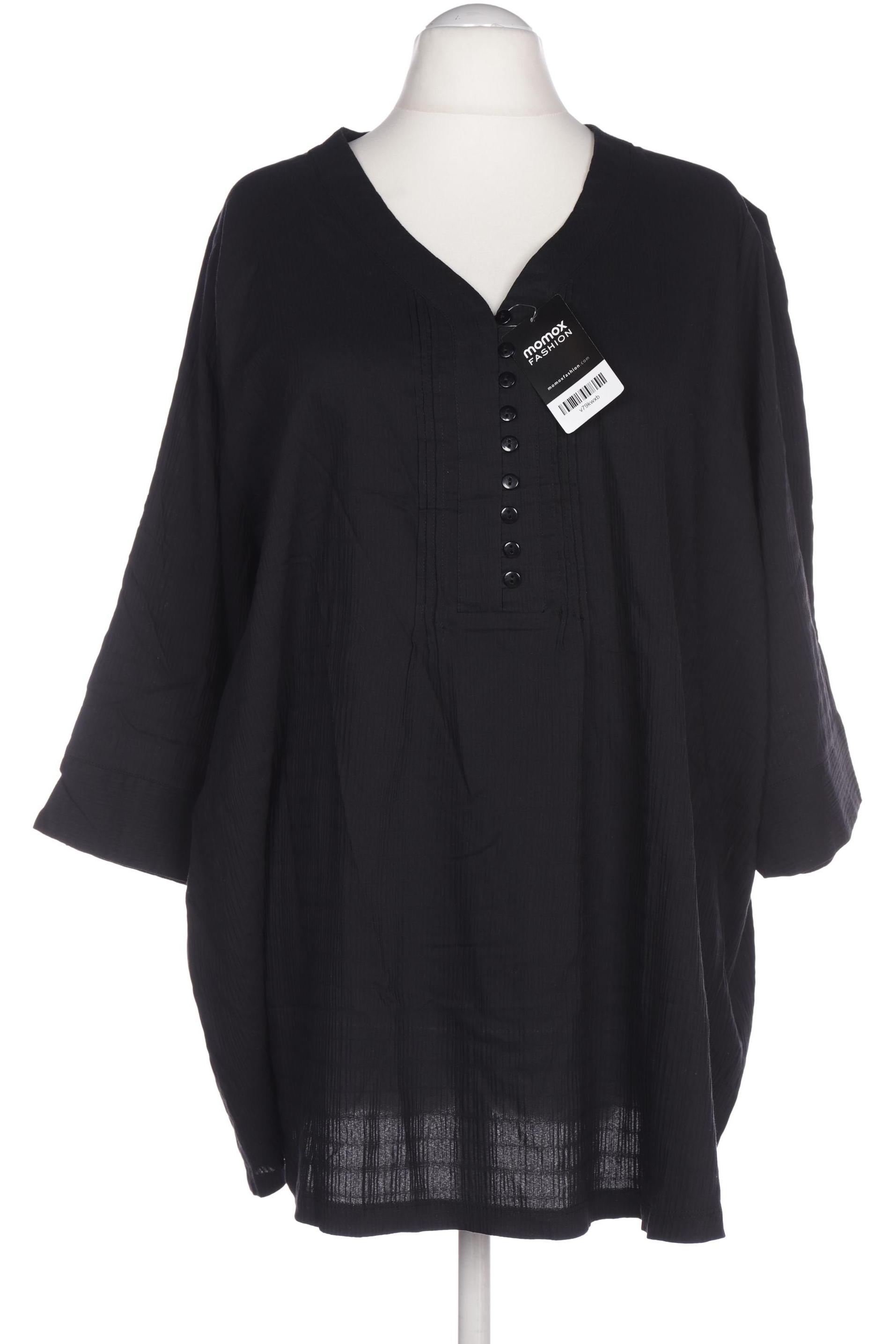 

Ulla Popken Damen Bluse, schwarz, Gr. 54