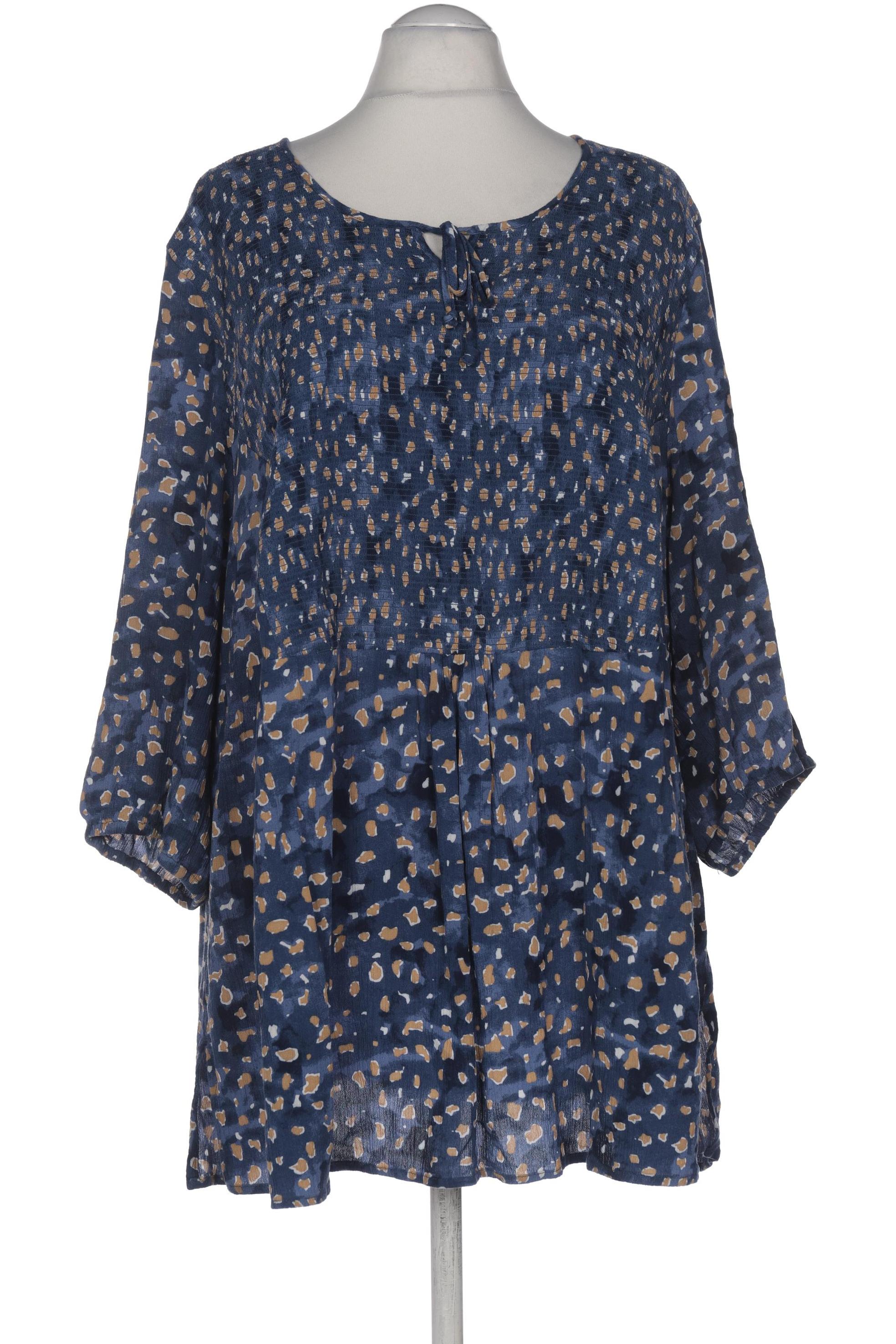 

Ulla Popken Damen Bluse, blau, Gr. 54