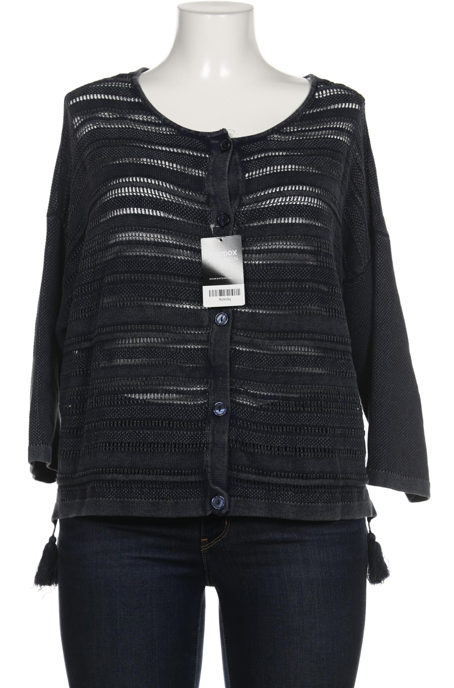 

Ulla Popken Damen Strickjacke, marineblau