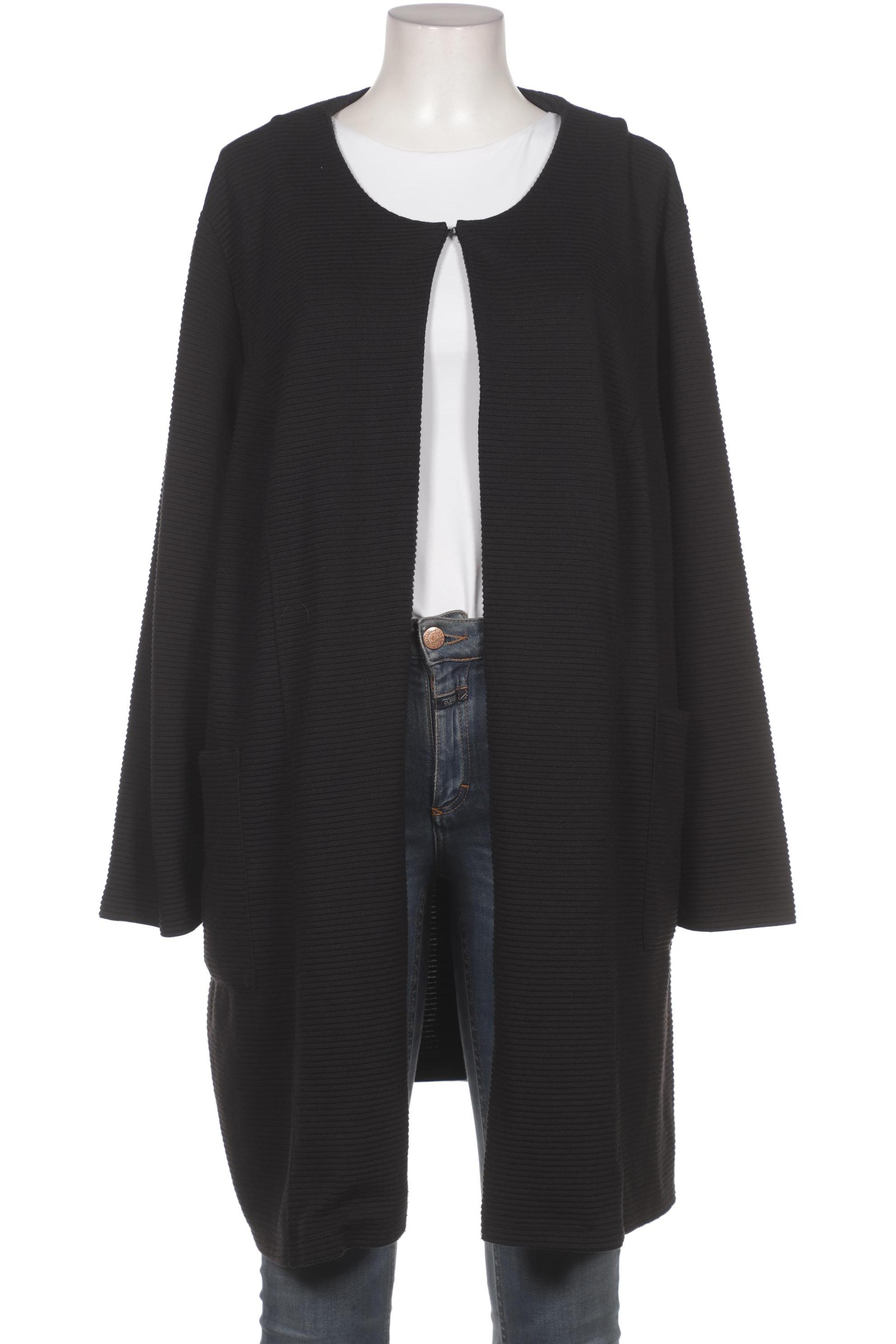 

Ulla Popken Damen Strickjacke, schwarz, Gr. 50