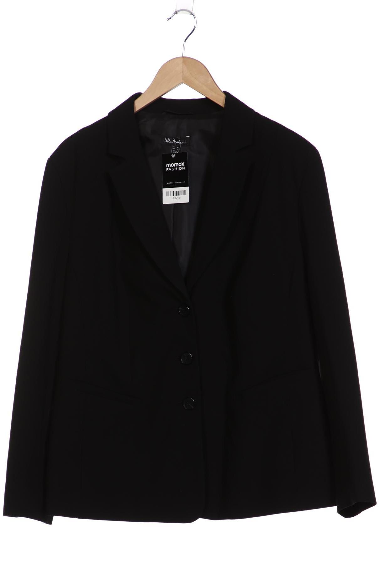 

Ulla Popken Damen Blazer, schwarz, Gr. 46