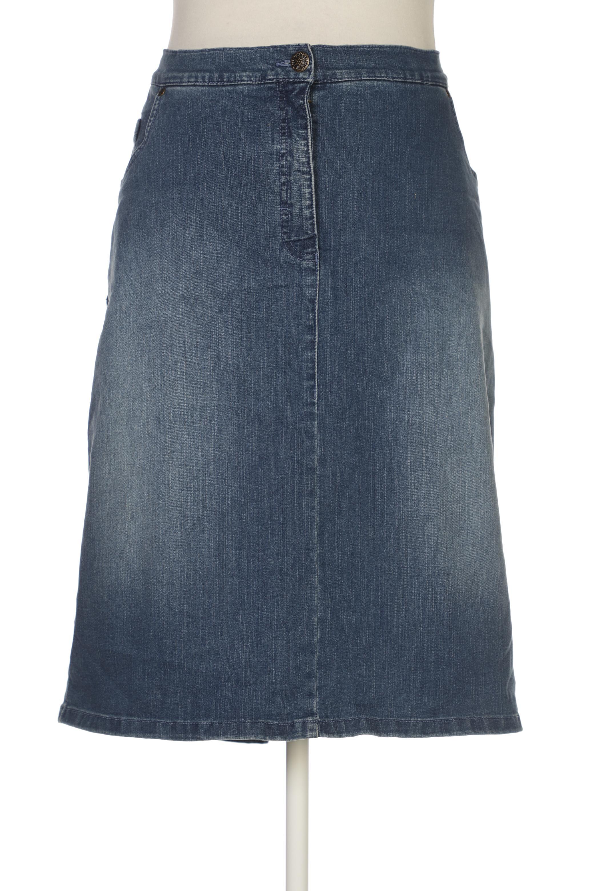 

Ulla Popken Damen Rock, blau, Gr. 52