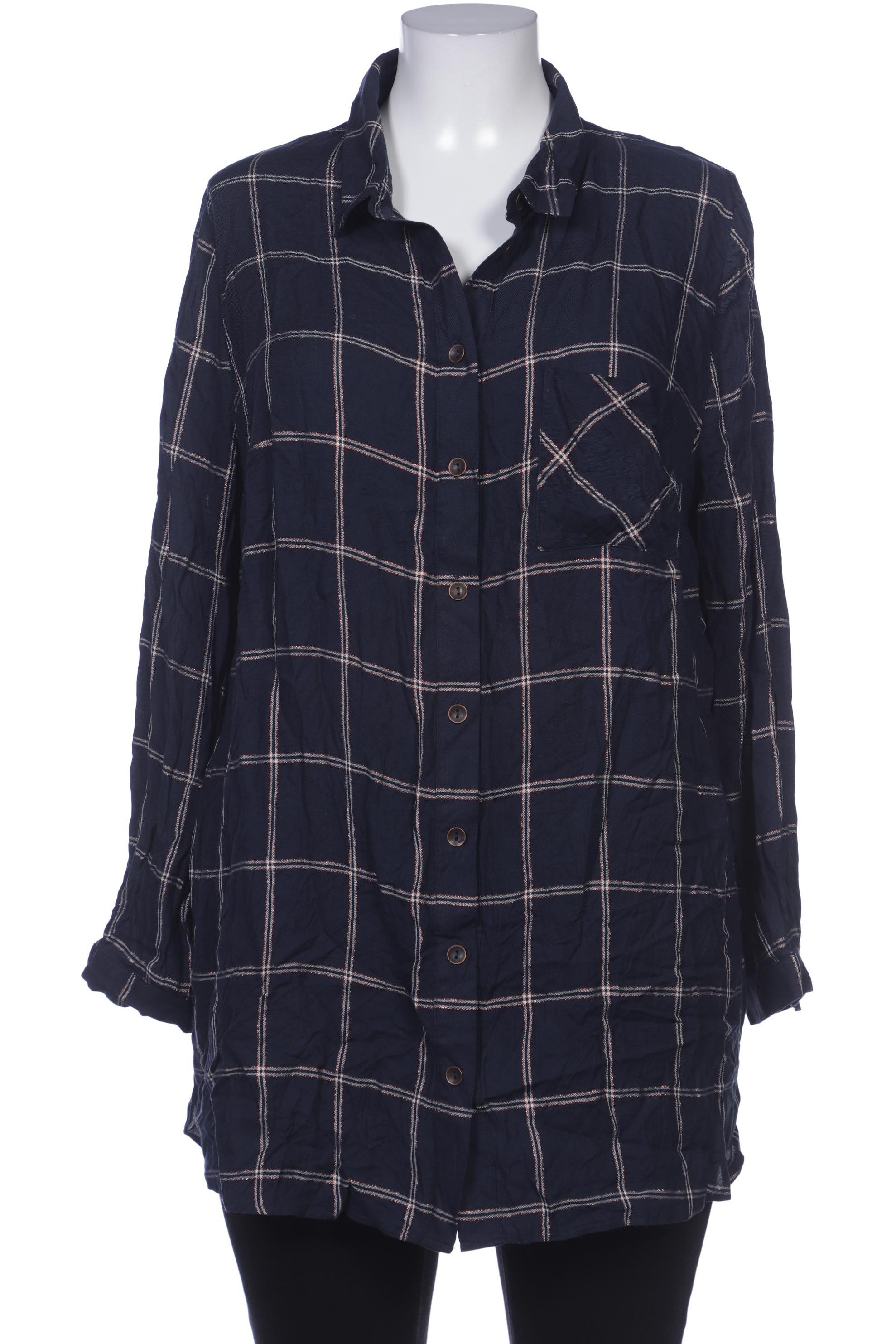 

Ulla Popken Damen Bluse, marineblau, Gr. 46
