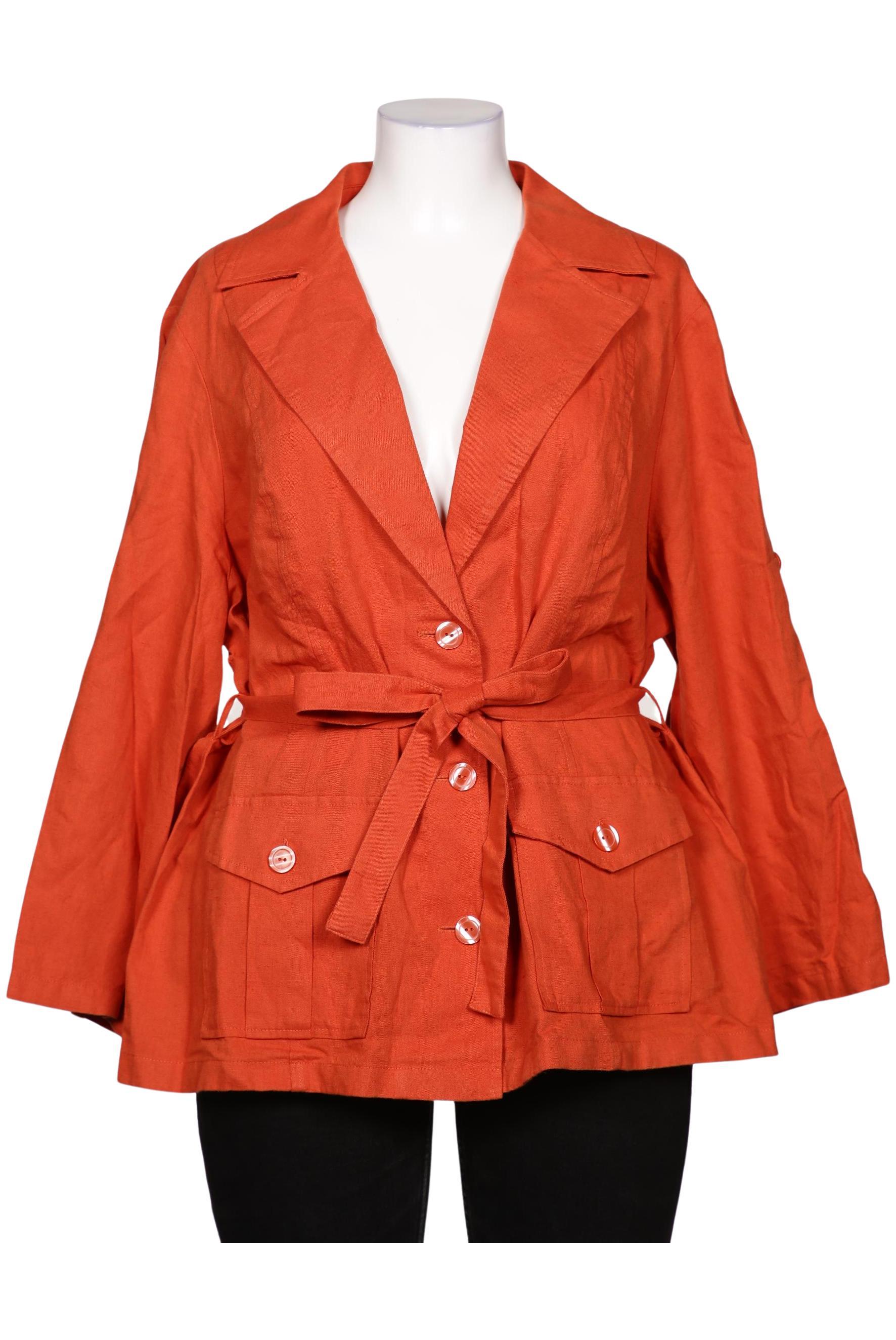 

Ulla Popken Damen Blazer, orange, Gr. 50