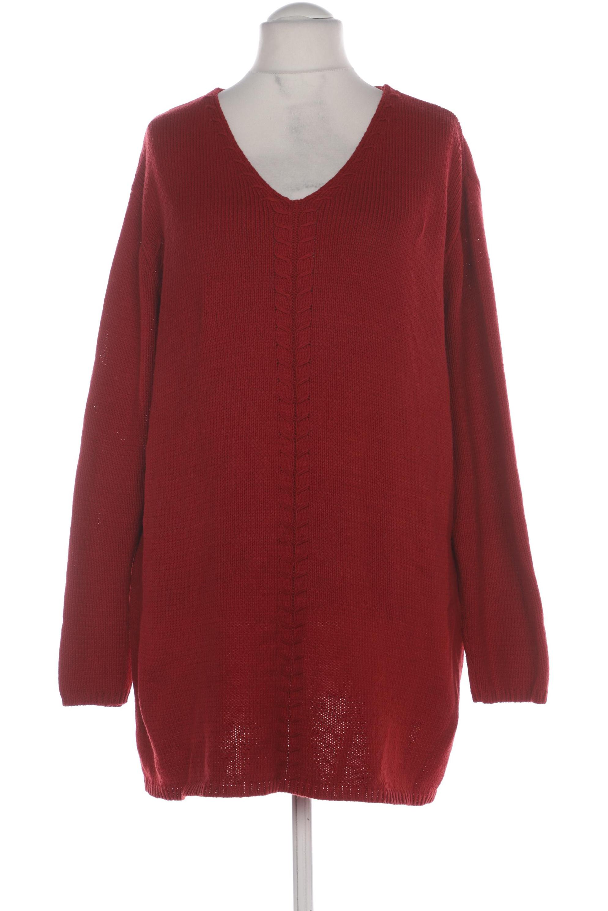 

Ulla Popken Damen Pullover, rot, Gr. 54