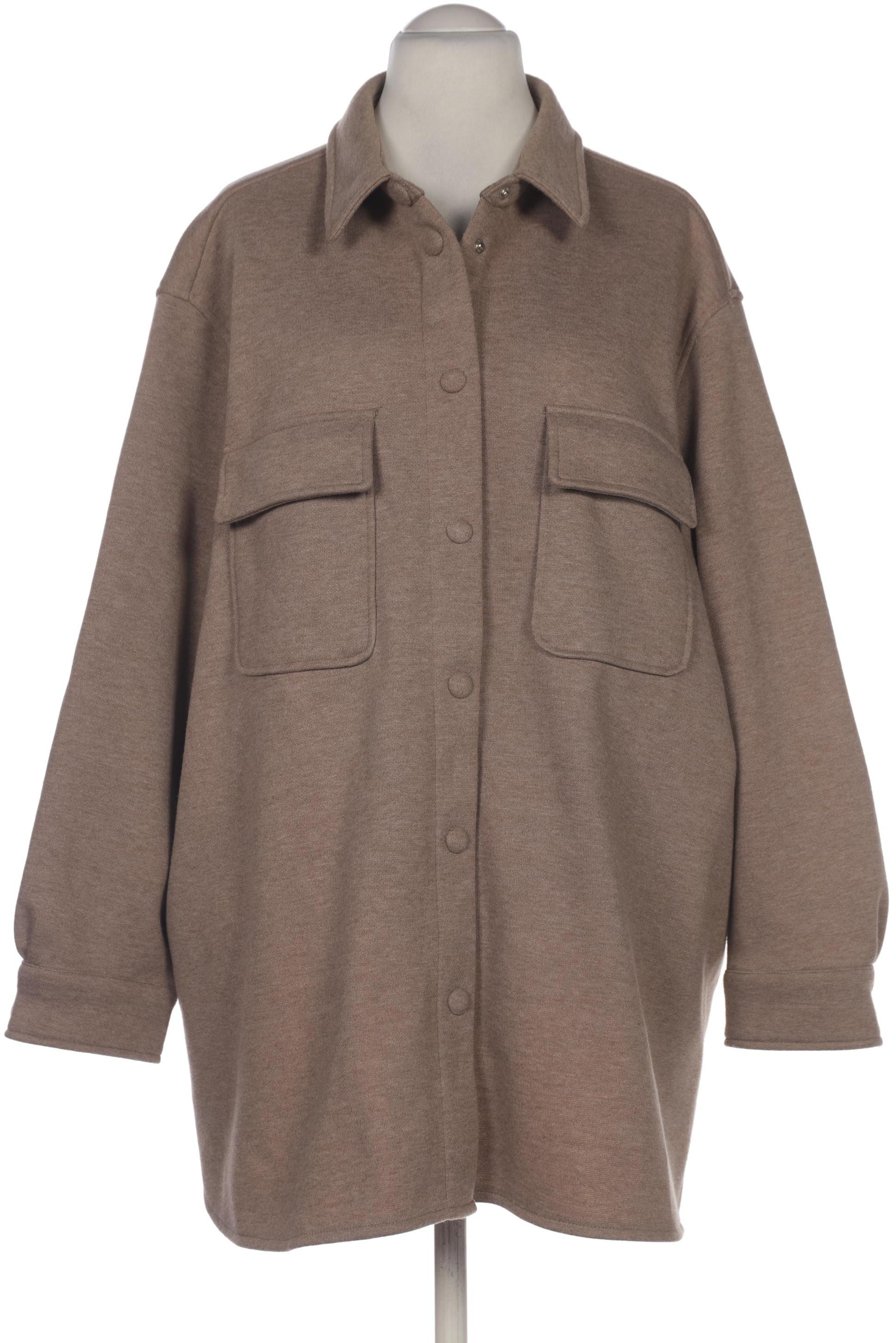 

Ulla Popken Damen Jacke, beige, Gr. 54