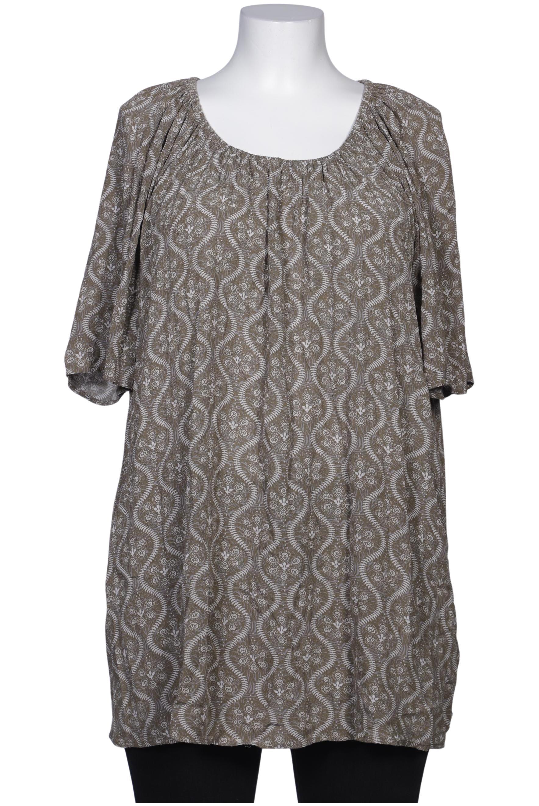 

Ulla Popken Damen Bluse, beige, Gr. 42