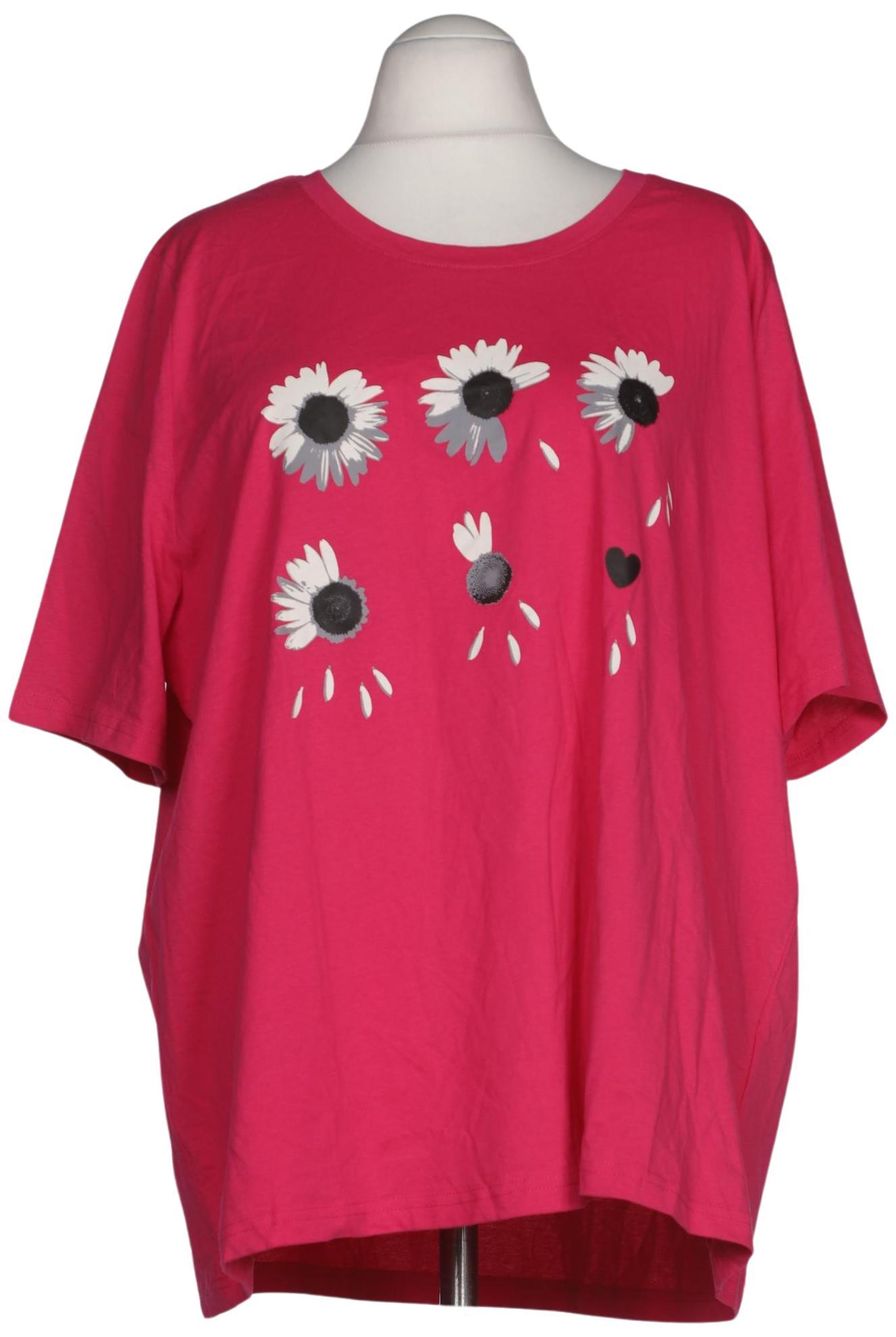 

Ulla Popken Damen T-Shirt, pink, Gr. 54