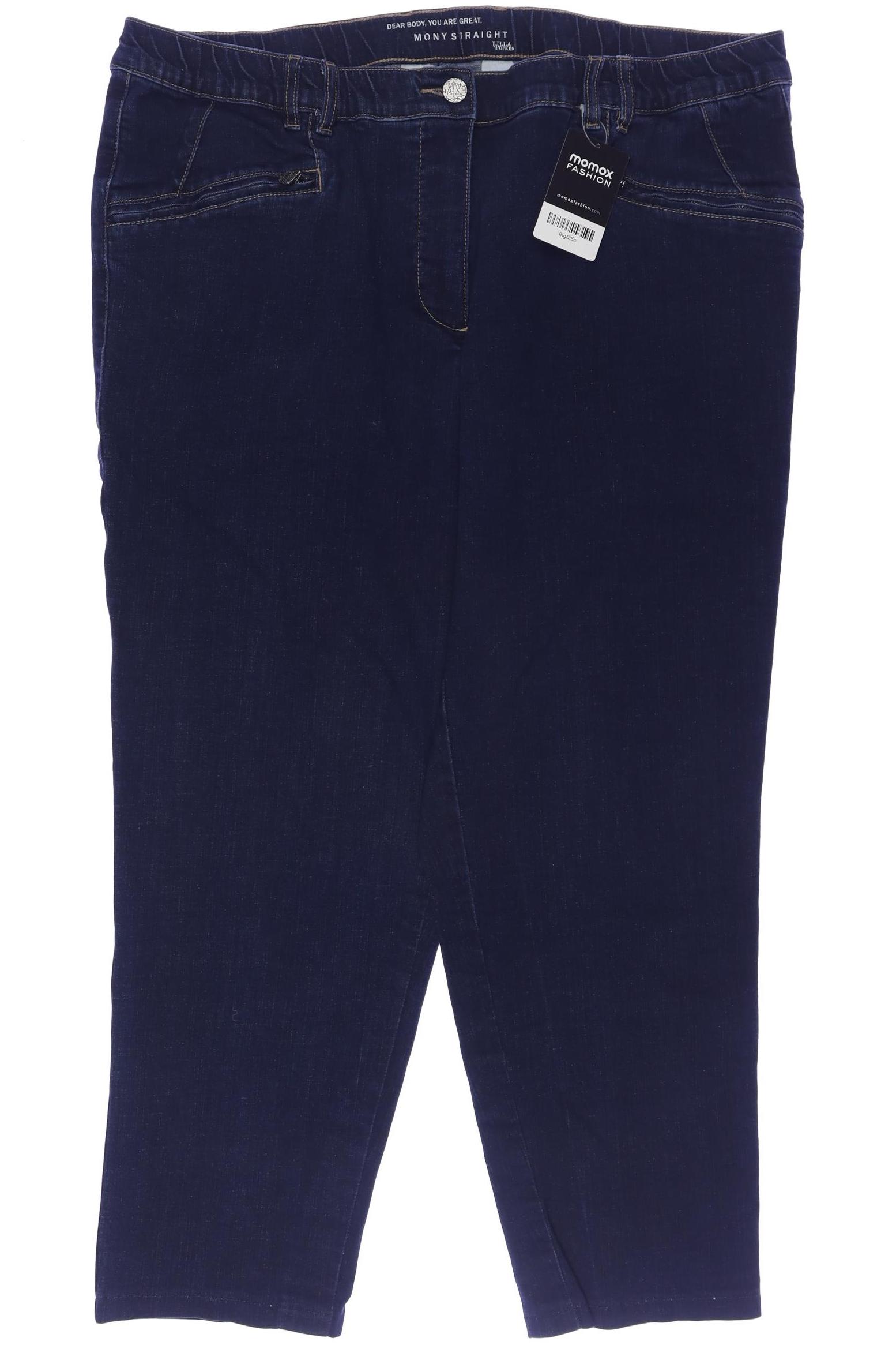 

Ulla Popken Damen Jeans, marineblau, Gr. 25