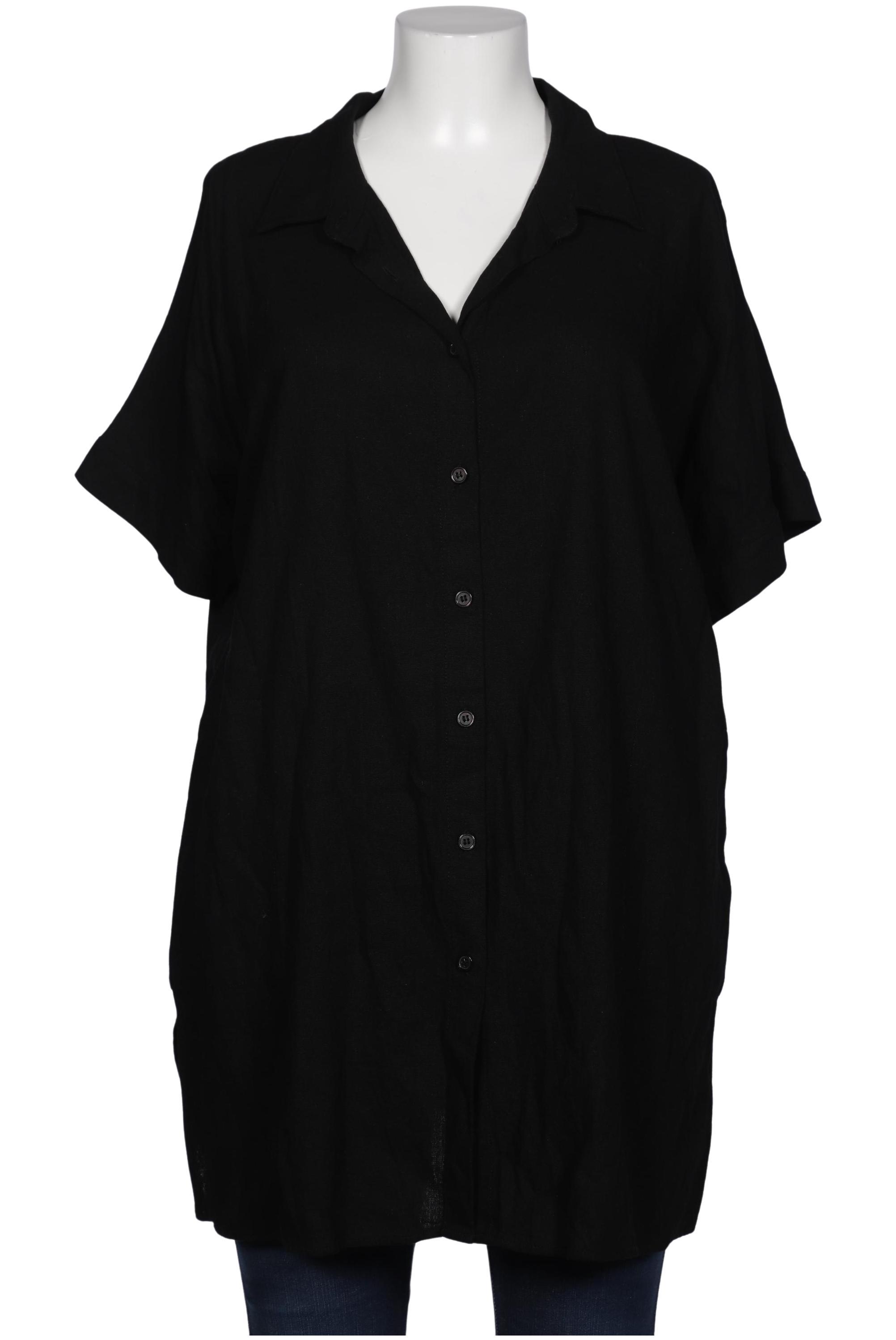 

Ulla Popken Damen Bluse, schwarz, Gr. 46