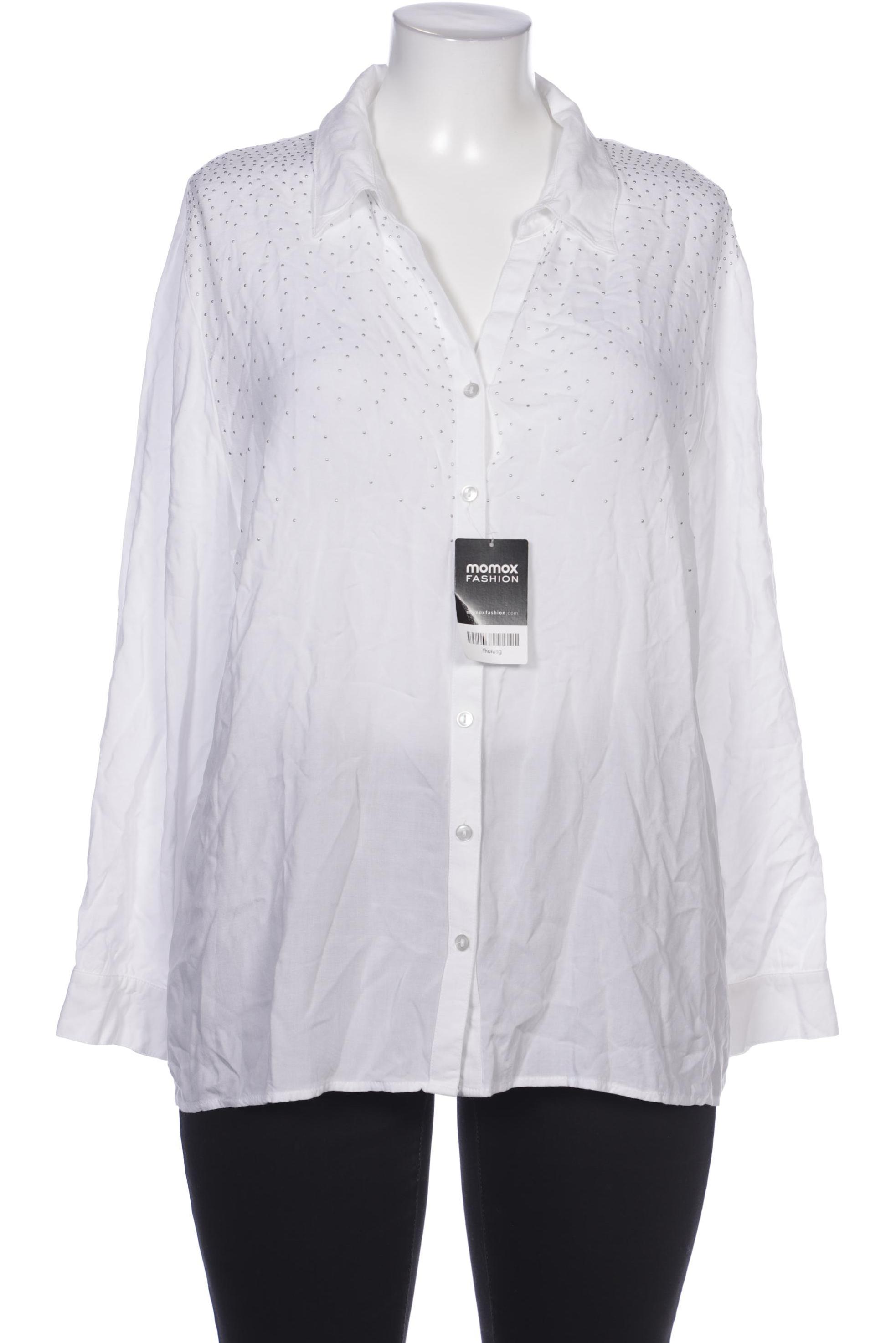 

Ulla Popken Damen Bluse, weiß, Gr. 46