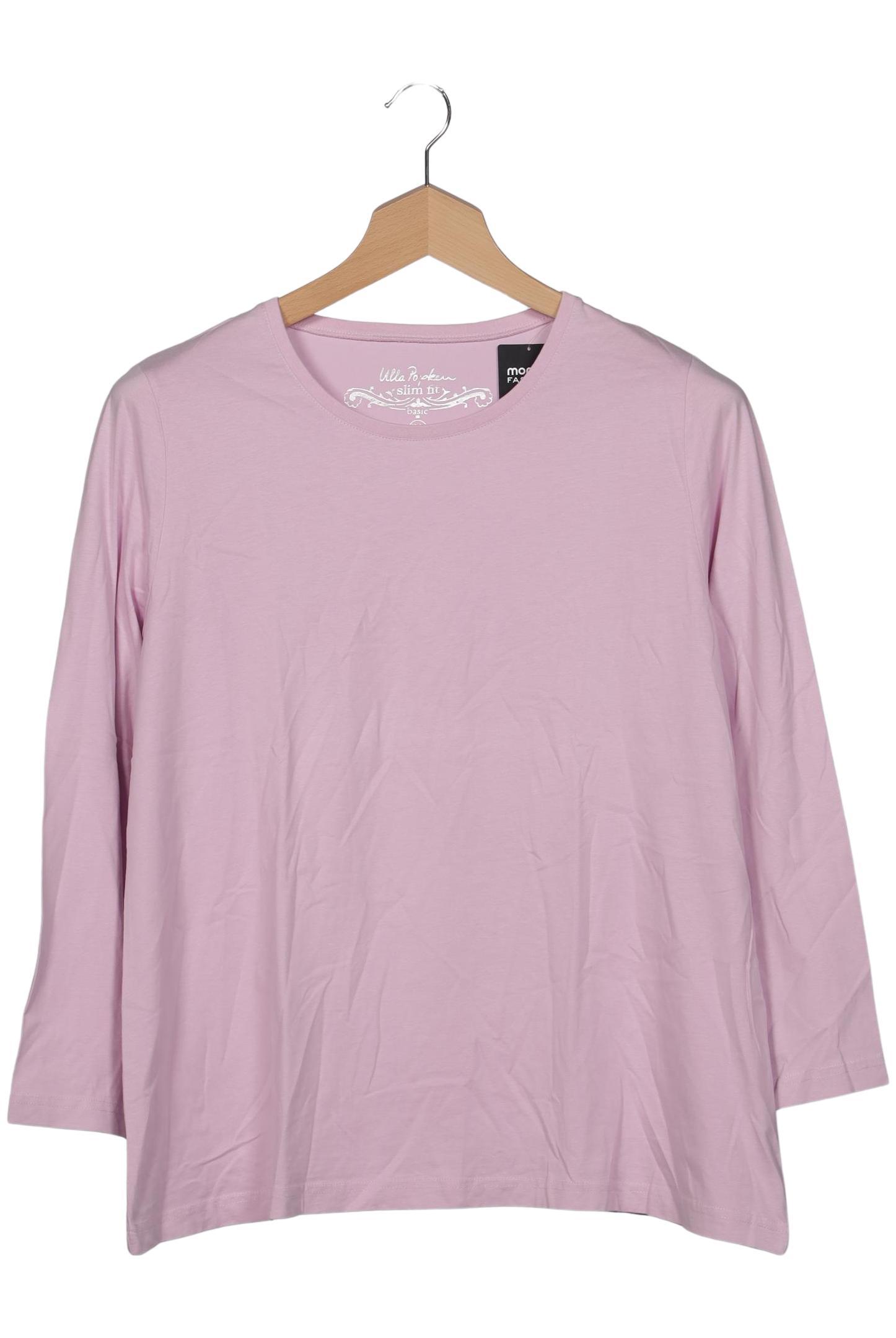 

Ulla Popken Damen Langarmshirt, pink, Gr. 50