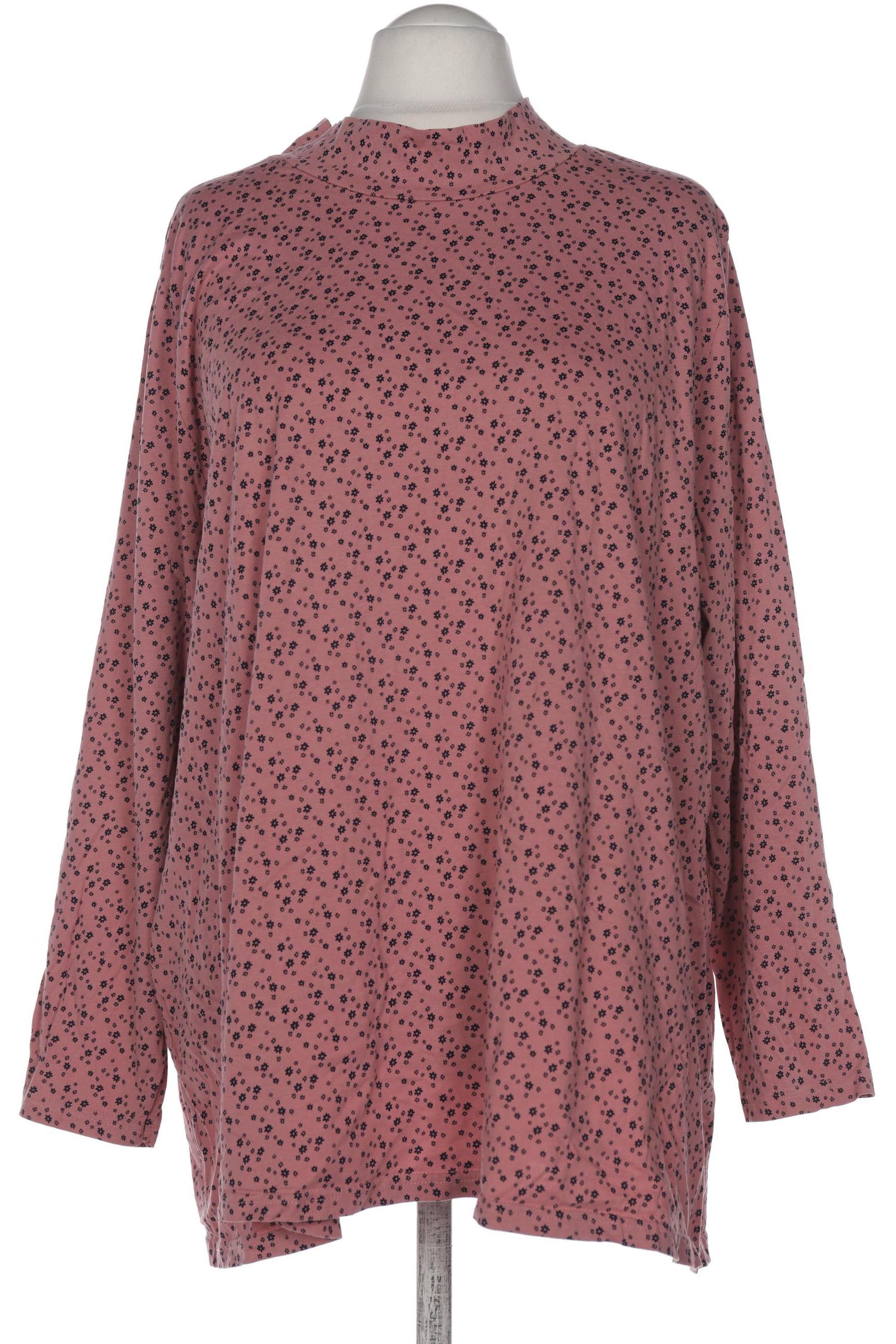 

Ulla Popken Damen Langarmshirt, pink, Gr. 62