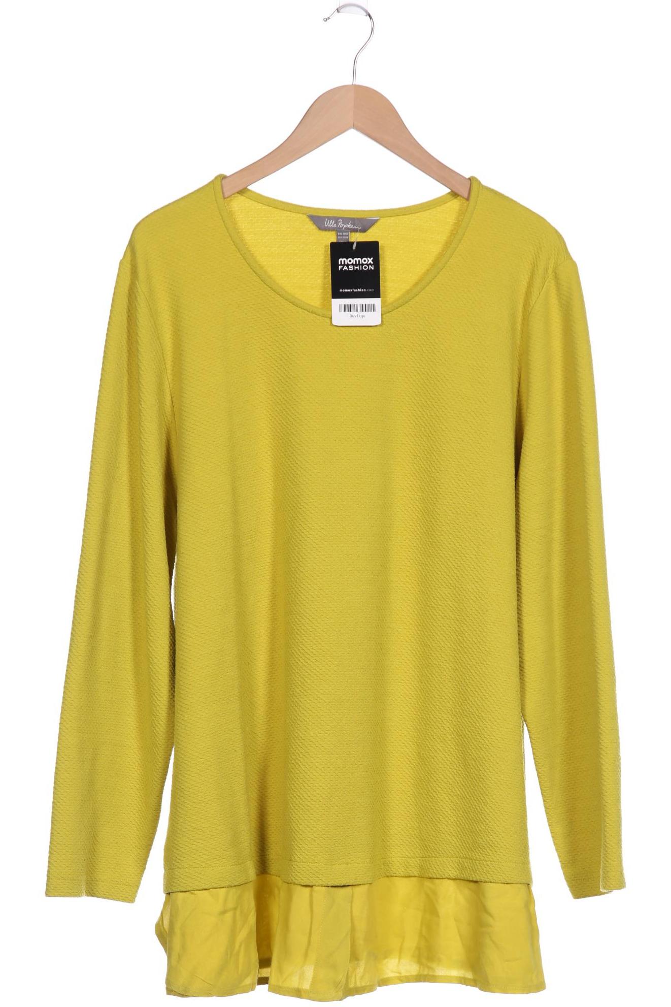 

Ulla Popken Damen Langarmshirt, gelb