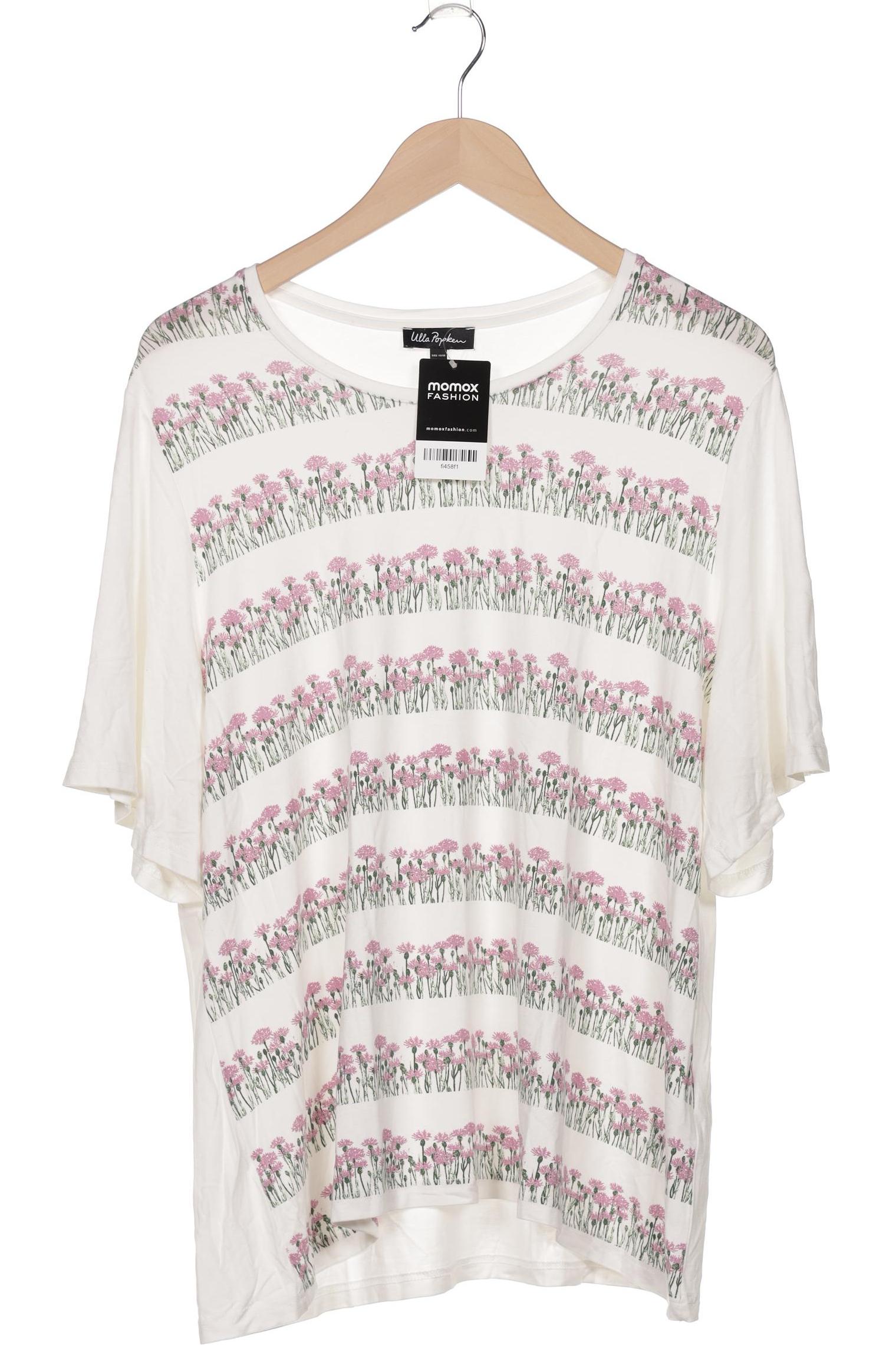 

Ulla Popken Damen T-Shirt, weiß, Gr. 46