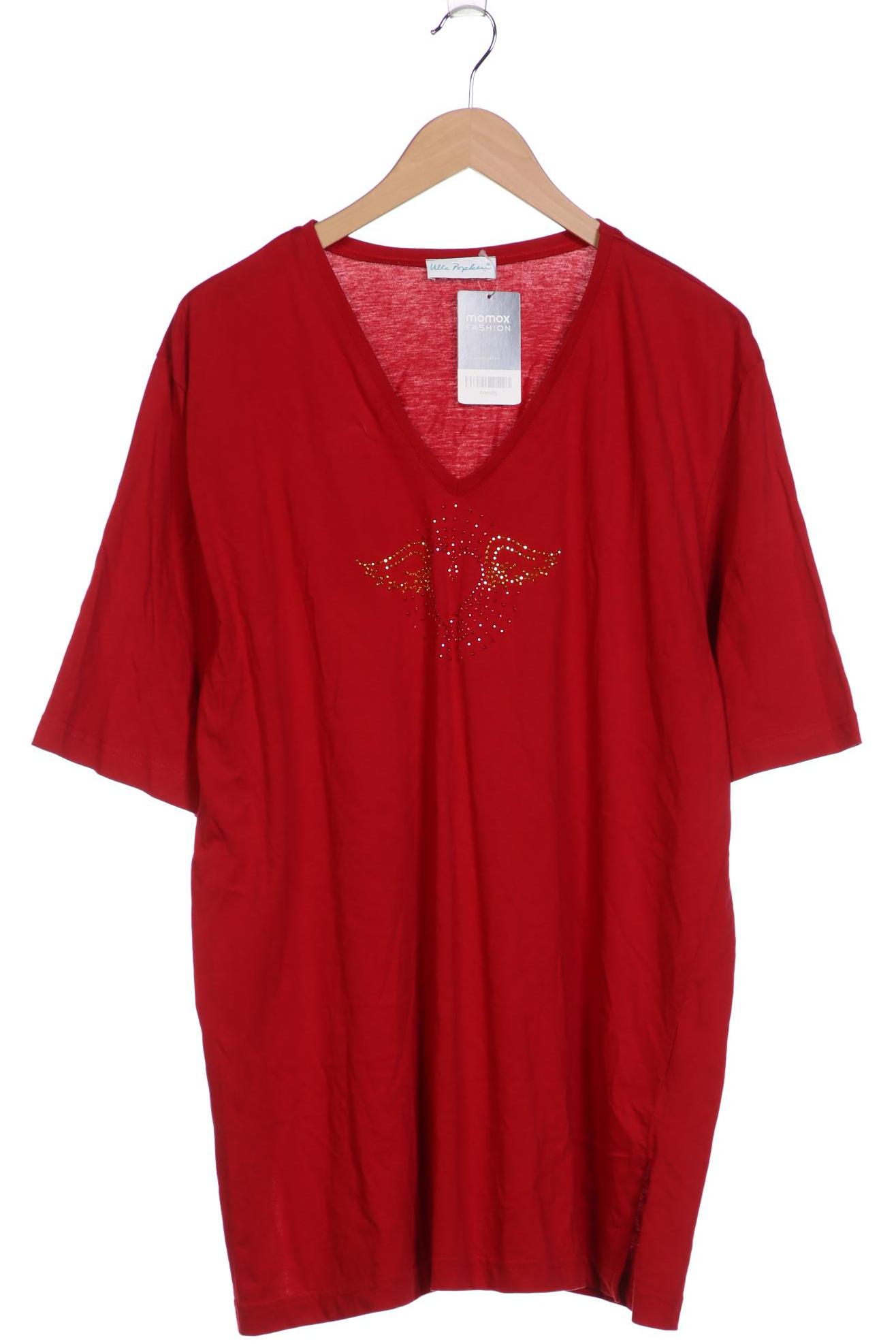 

Ulla Popken Damen T-Shirt, rot, Gr. 46