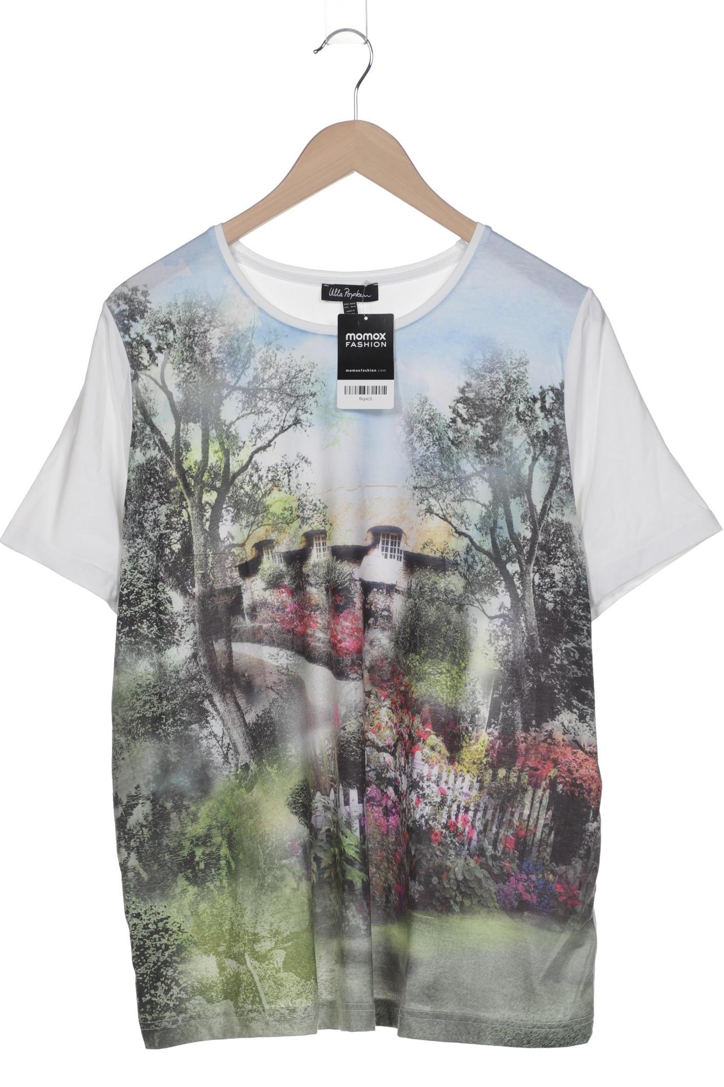 

Ulla Popken Damen T-Shirt, weiß, Gr. 46