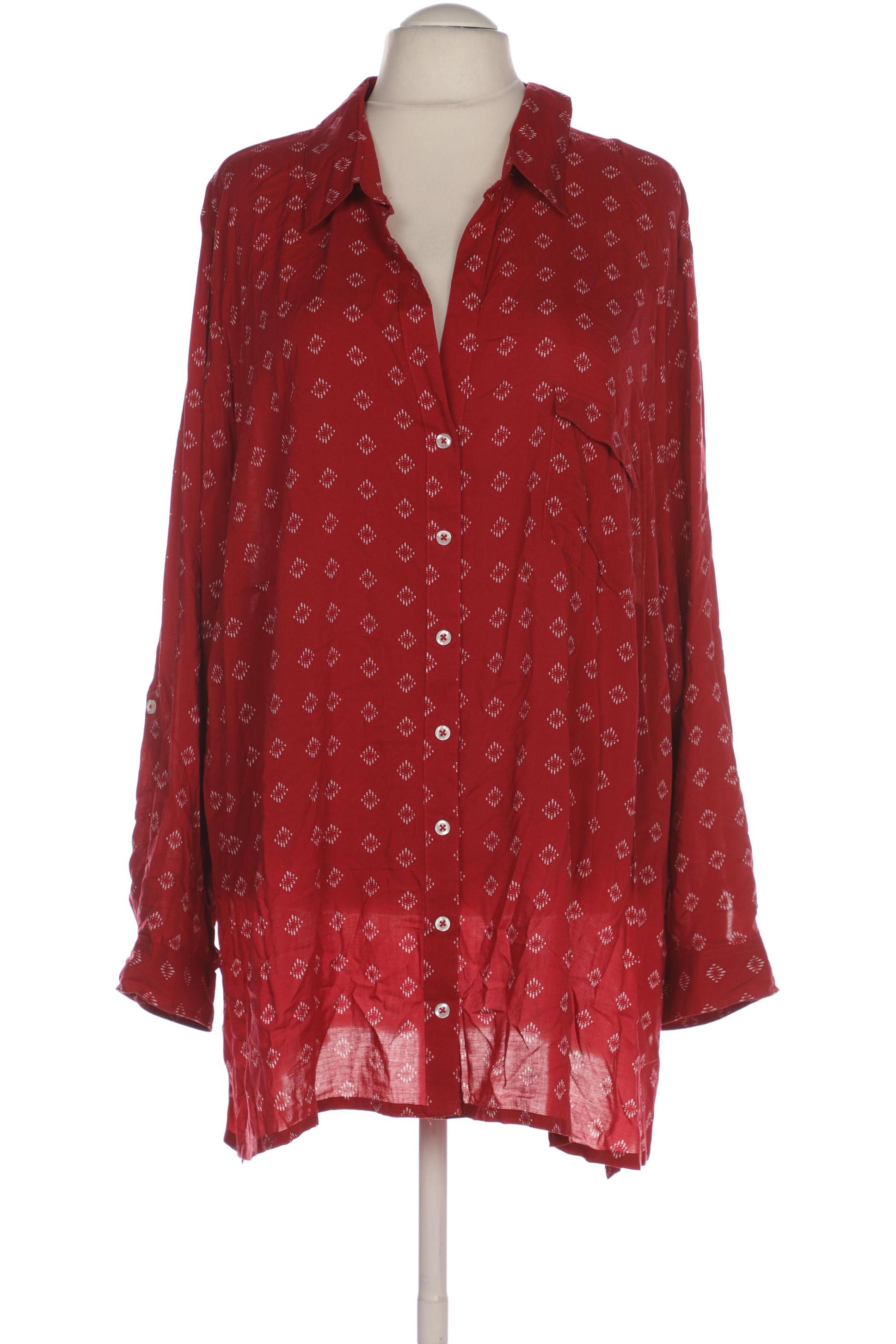 

Ulla Popken Damen Bluse, rot, Gr. 42