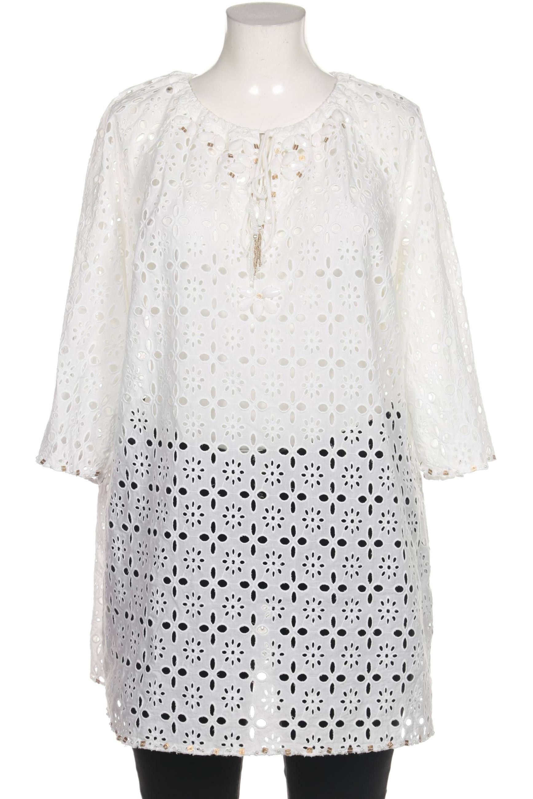 

Ulla Popken Damen Bluse, weiß, Gr. 46