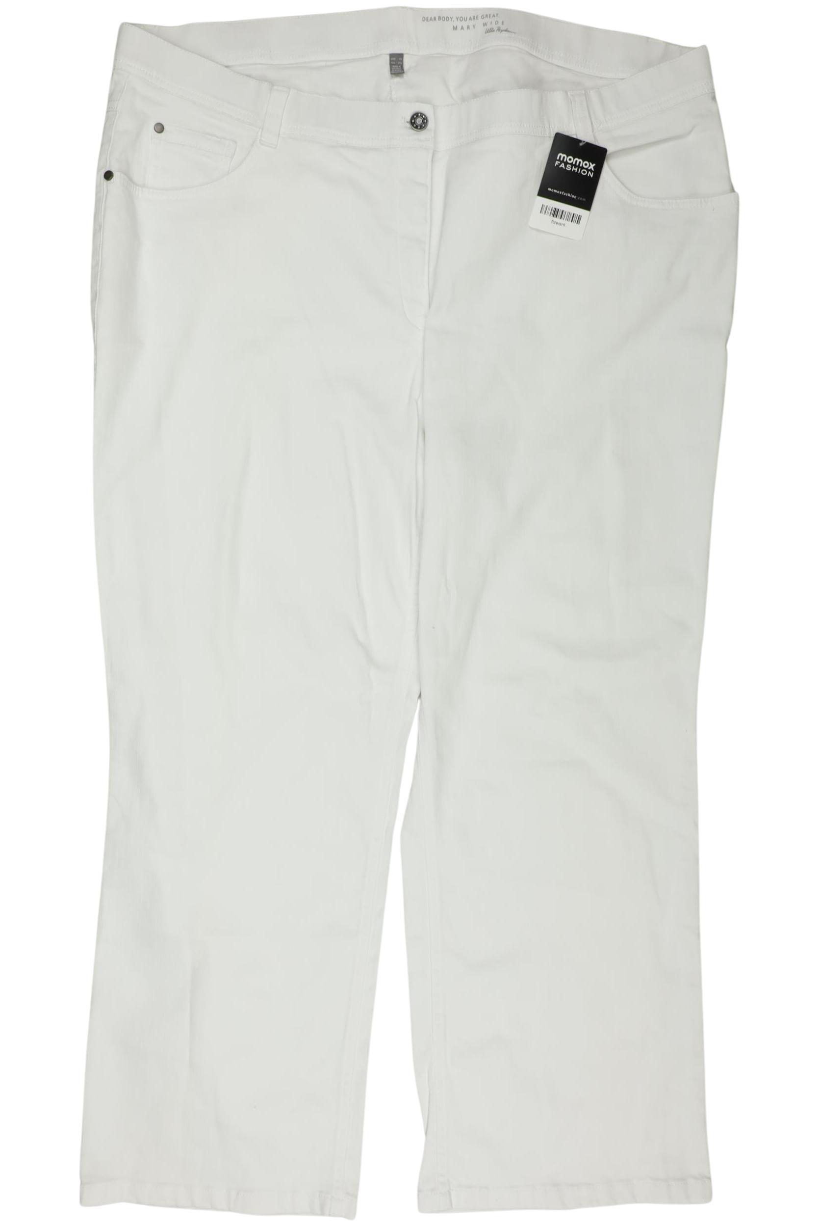 

Ulla Popken Damen Jeans, weiß, Gr. 26