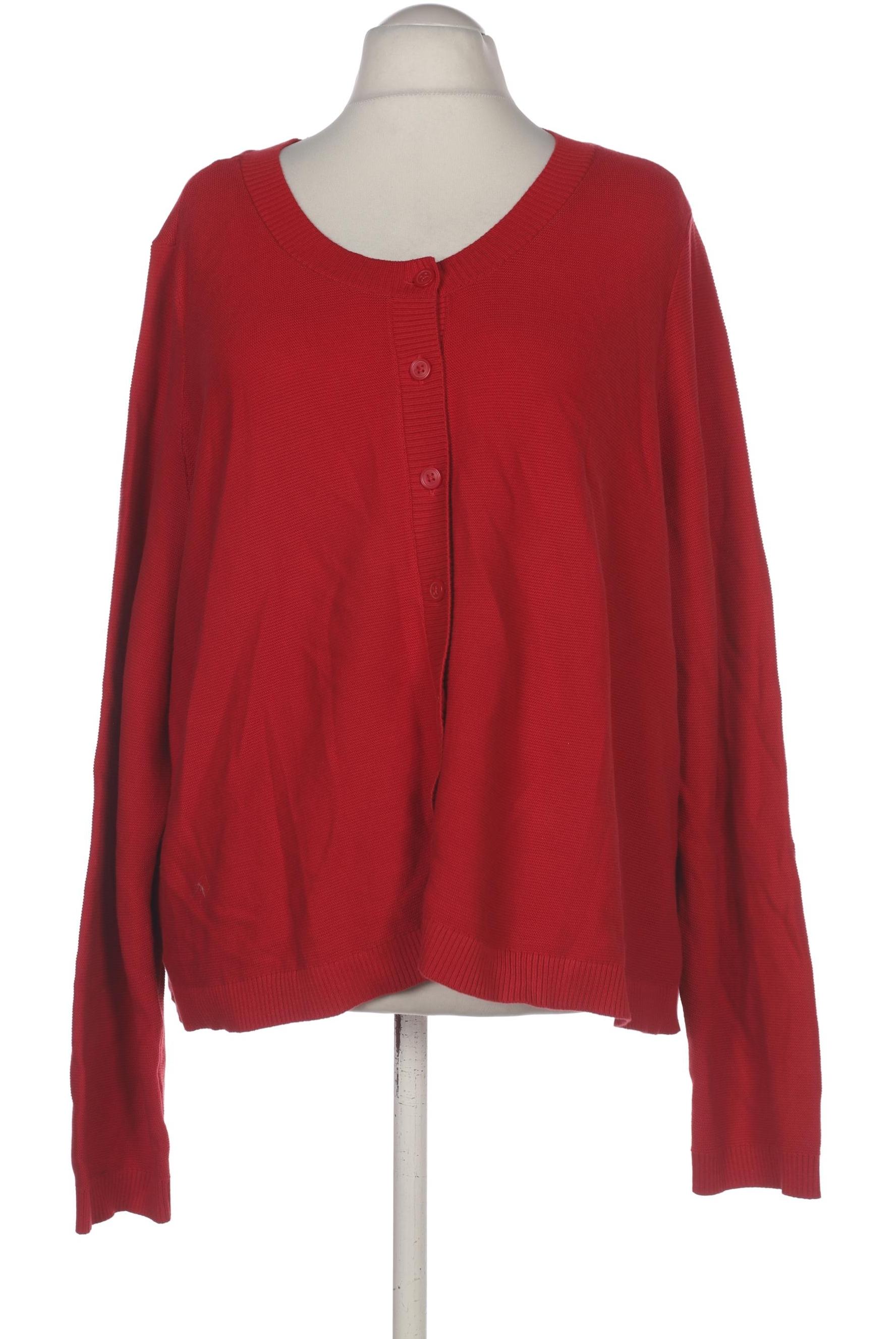 

Ulla Popken Damen Strickjacke, rot, Gr. 54