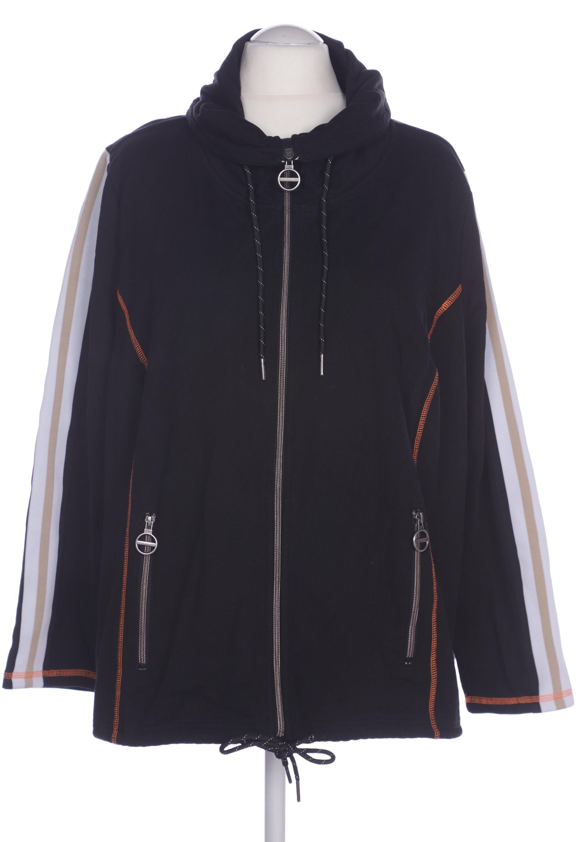 

Ulla Popken Damen Sweatshirt, schwarz, Gr. 54