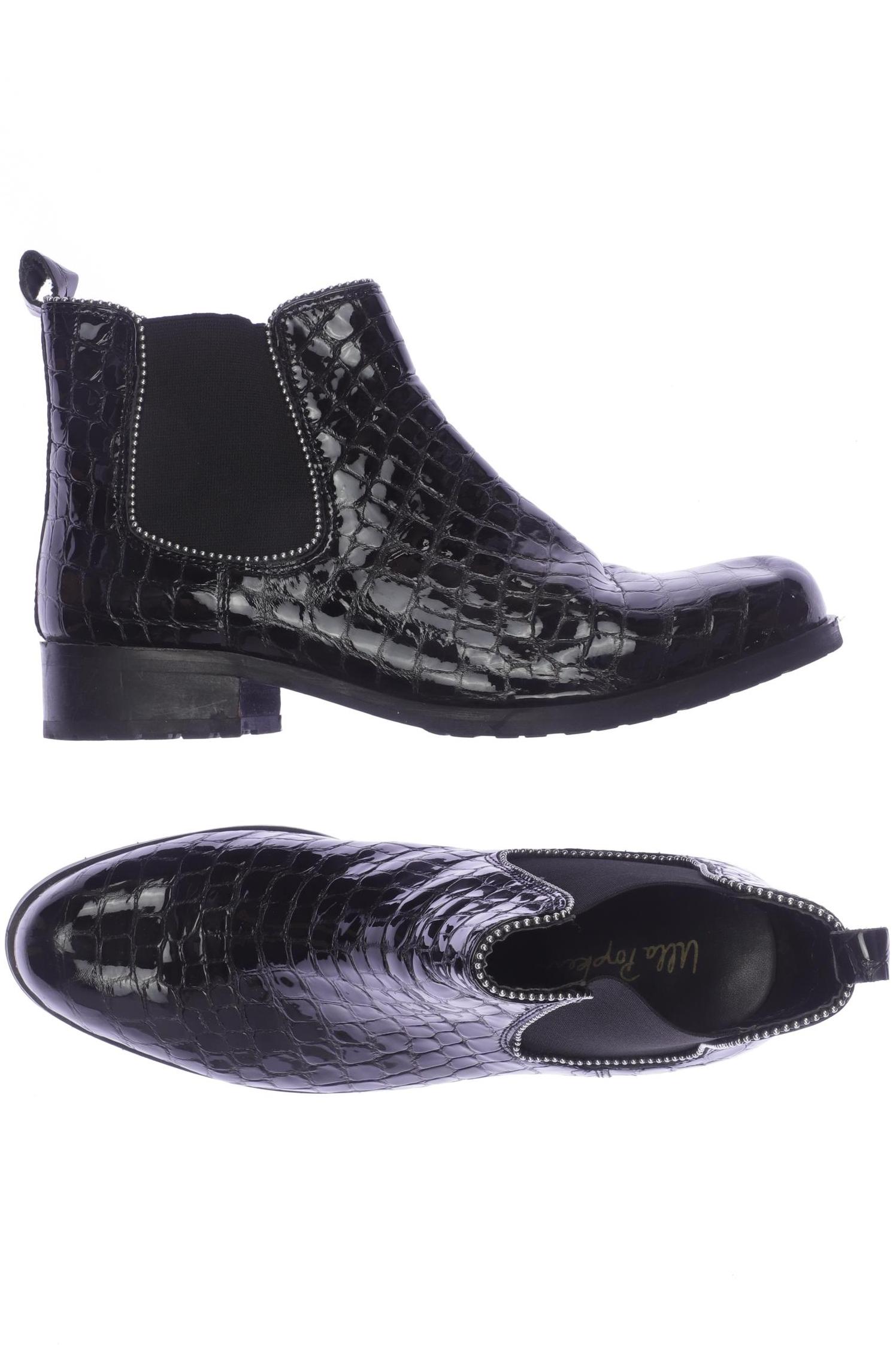 

Ulla Popken Damen Stiefelette, schwarz, Gr. 40