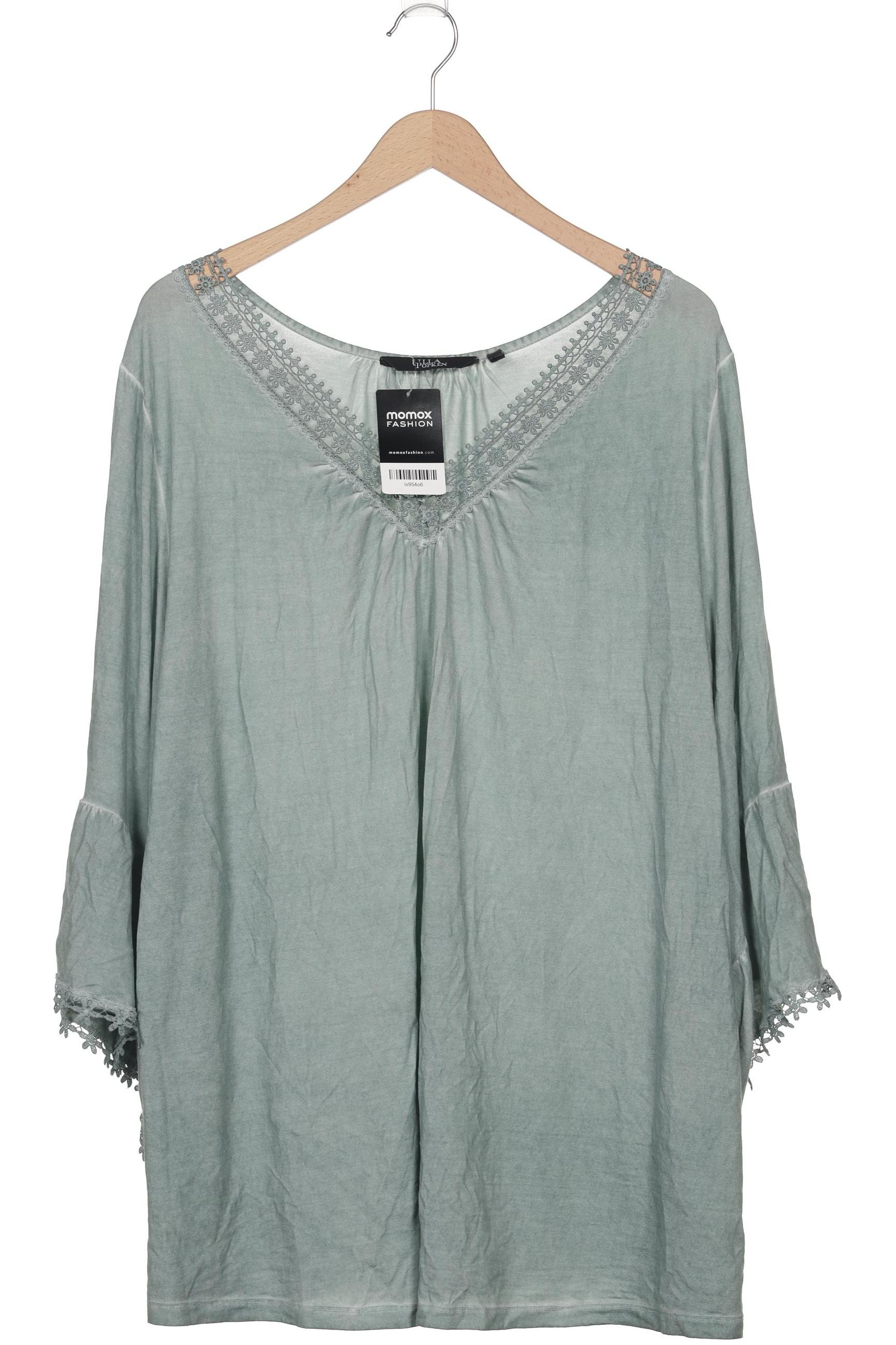 Thumbnail - Ulla Popken Damen Langarmshirt, türkis, Gr. 50