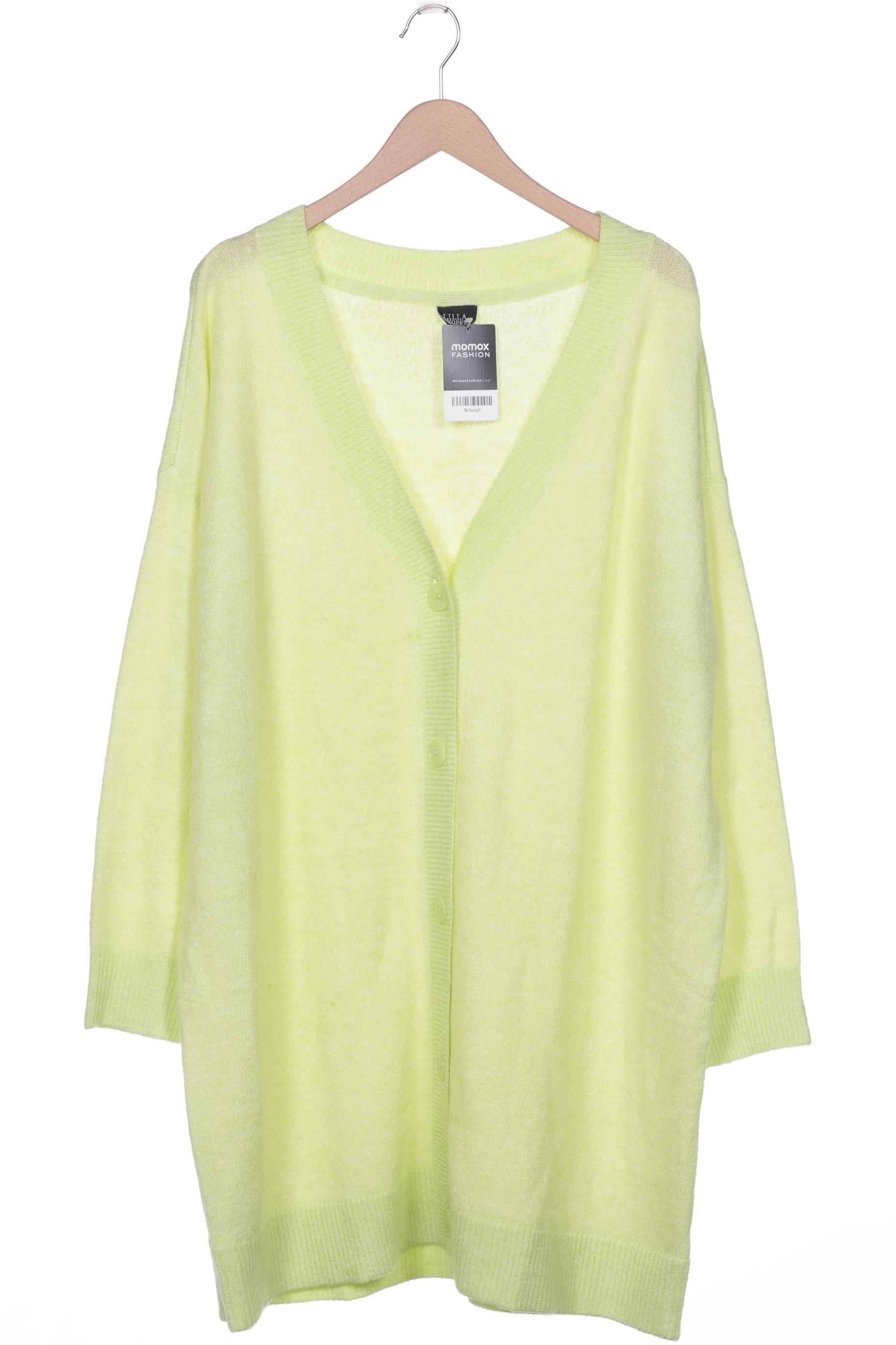 

Ulla Popken Damen Strickjacke, hellgrün