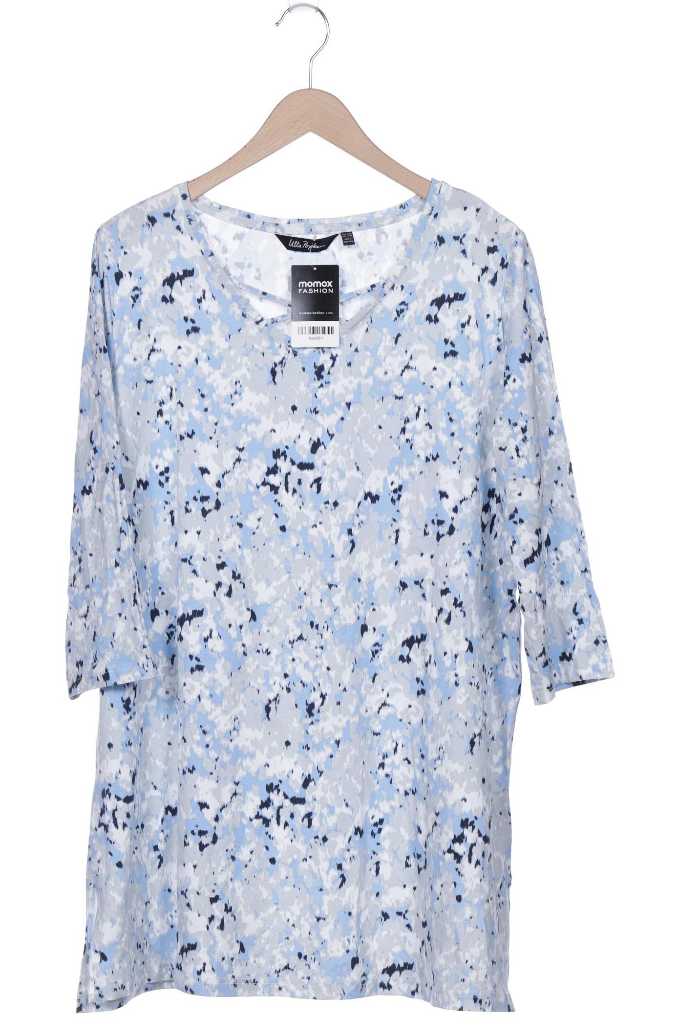 

Ulla Popken Damen Langarmshirt, grau, Gr. 46