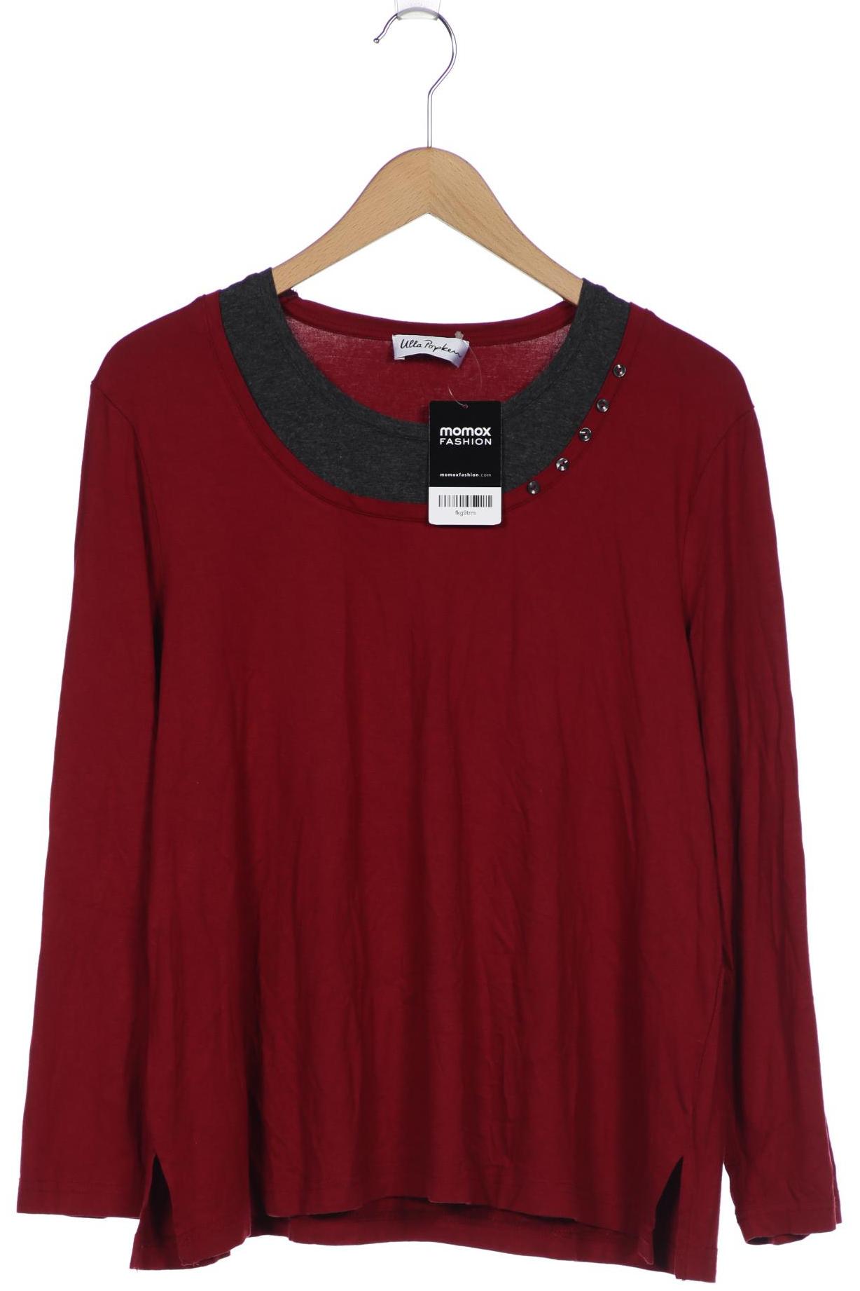 

Ulla Popken Damen Langarmshirt, rot