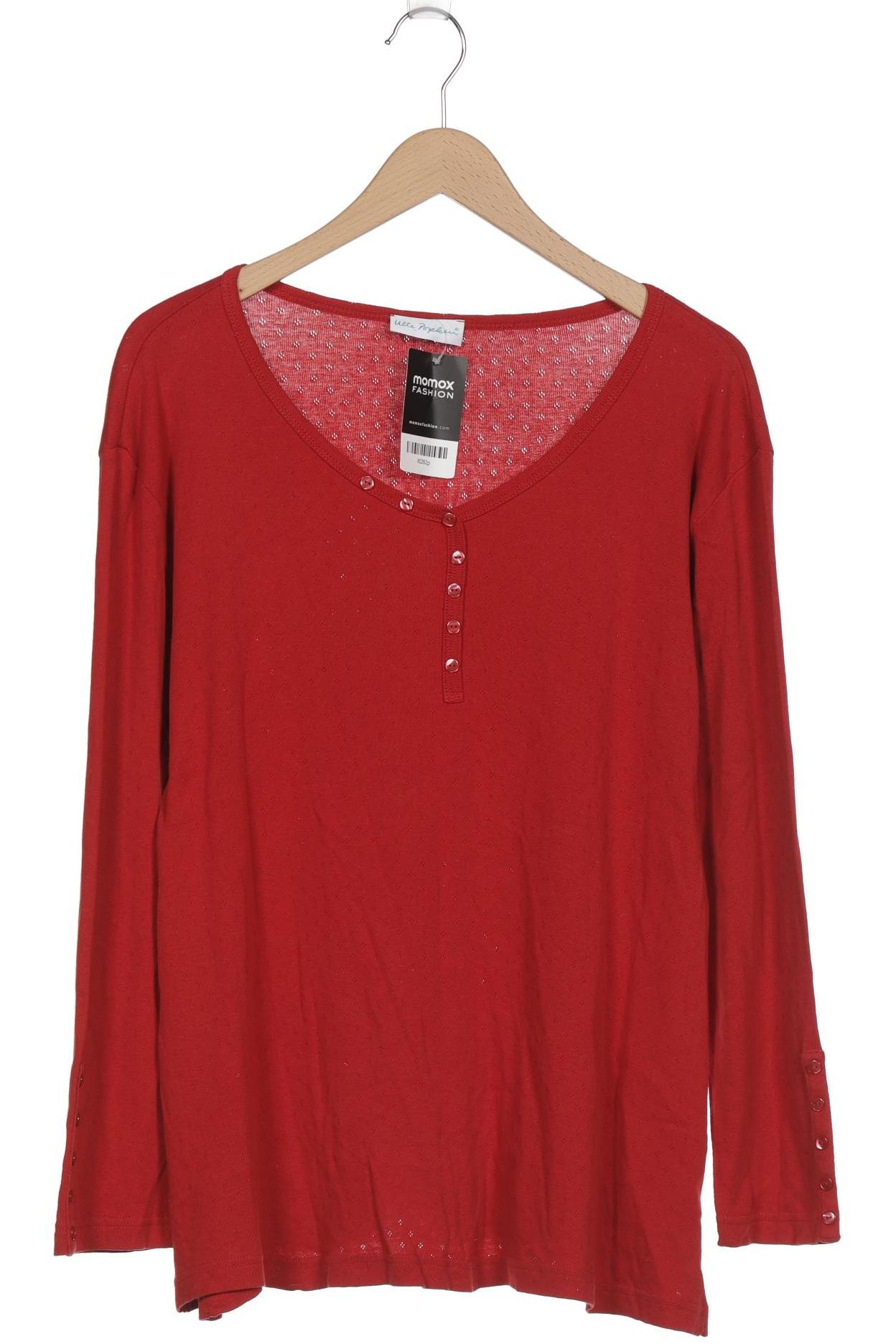 

Ulla Popken Damen Langarmshirt, rot