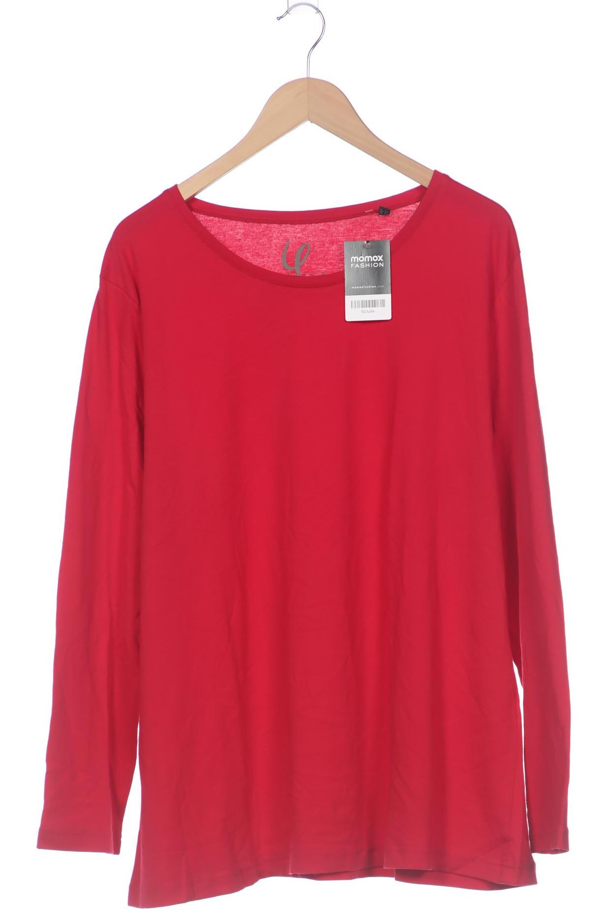 

Ulla Popken Damen Langarmshirt, rot, Gr. 50