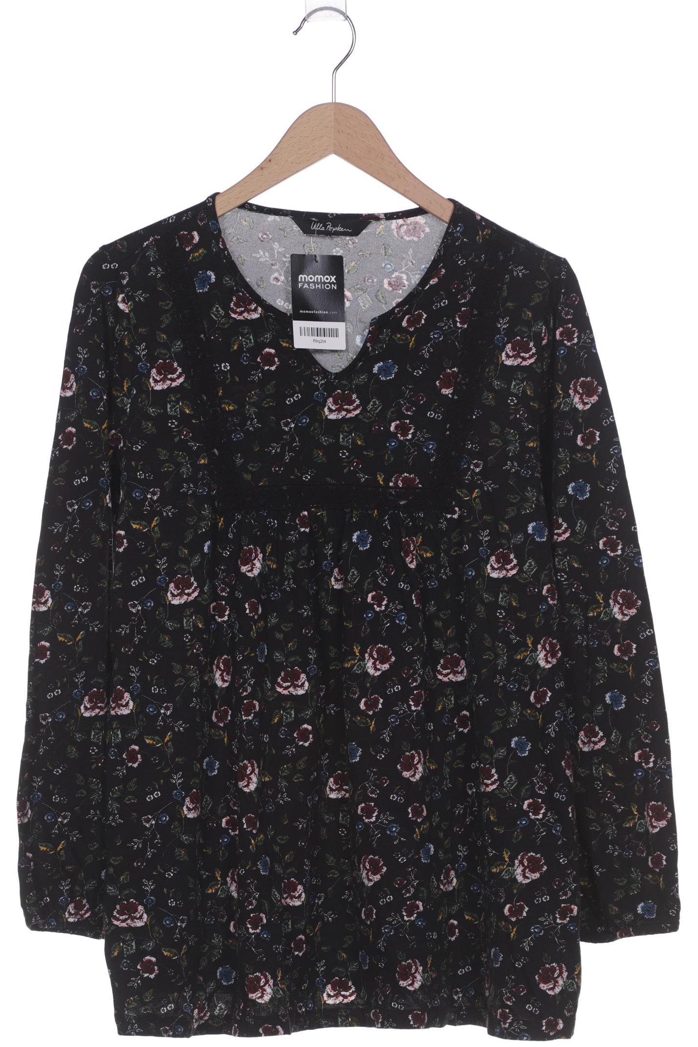 

Ulla Popken Damen Langarmshirt, schwarz, Gr. 42