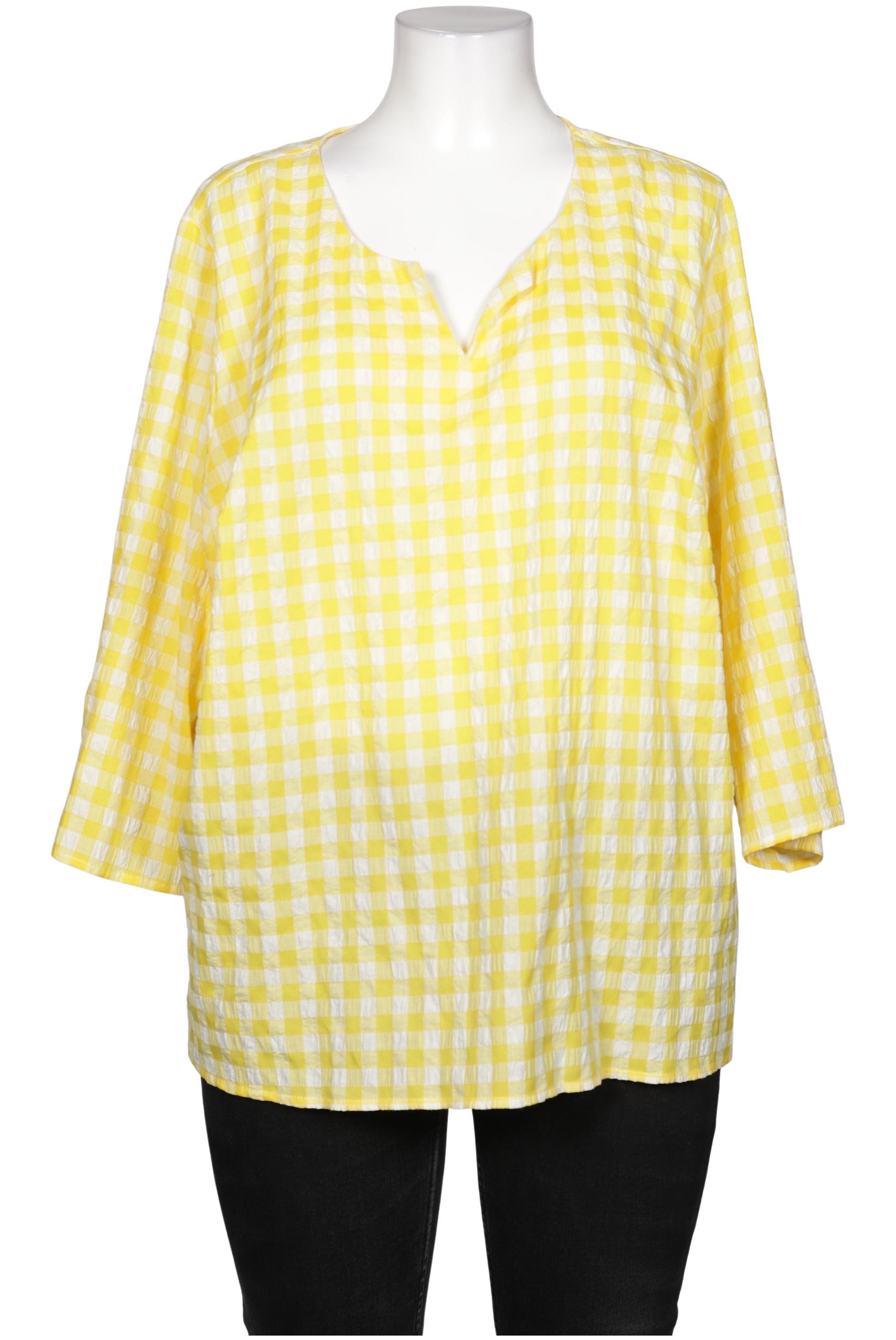 

Ulla Popken Damen Bluse, gelb, Gr. 50